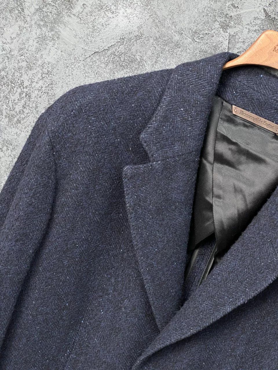 Ermenegildo Zegna Ermenegildo Zegna Heavy Coat xl Men Size US XL / EU 56 / 4 - 4 Thumbnail