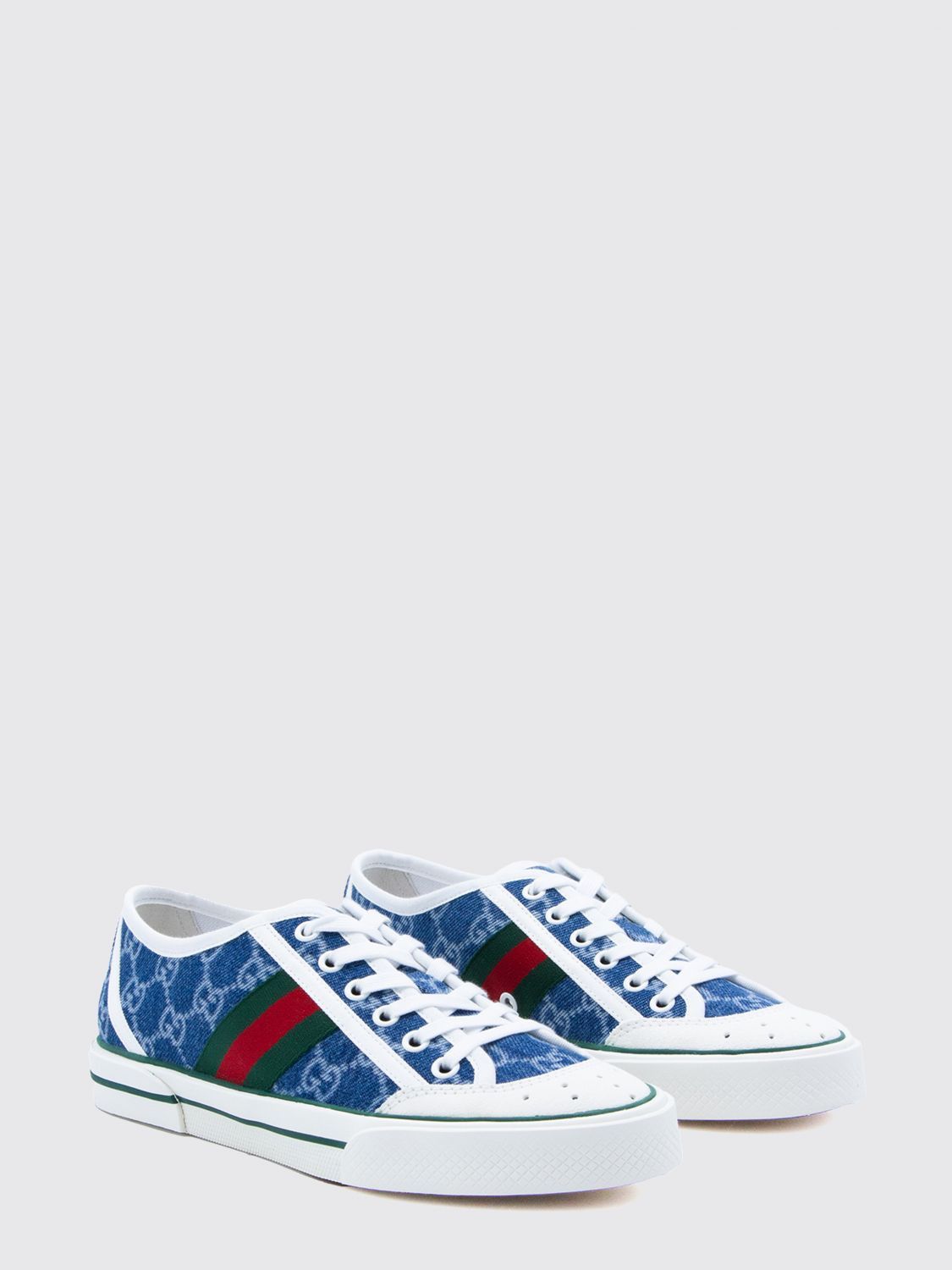 Gucci Gucci Sneakers Woman Denim Size US 6 / IT 36 - 2 Thumbnail