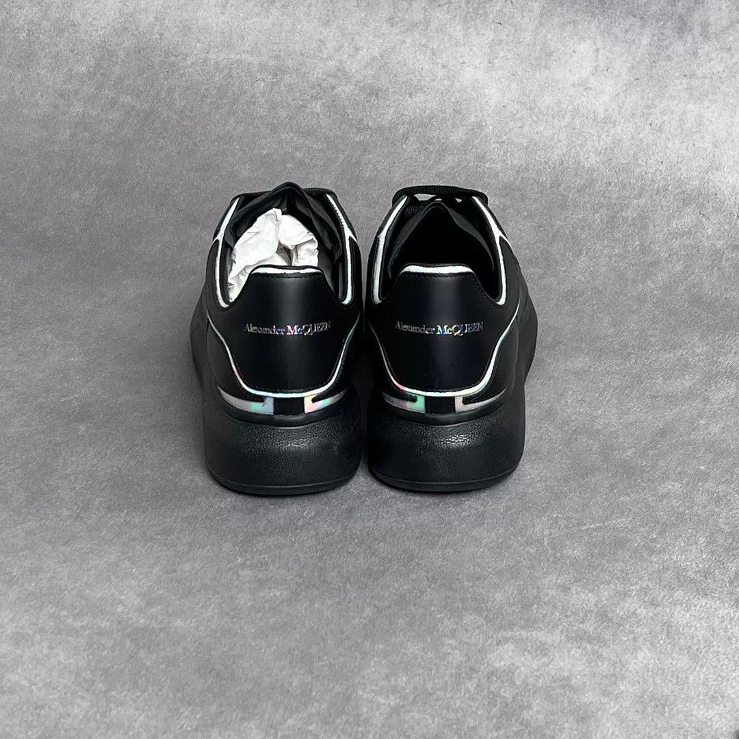 Alexander McQueen Alexander McQueen Leather Black Lowtop Sneakers 7.5 Men Size US 7.5 / EU 40-41 - 8 Thumbnail