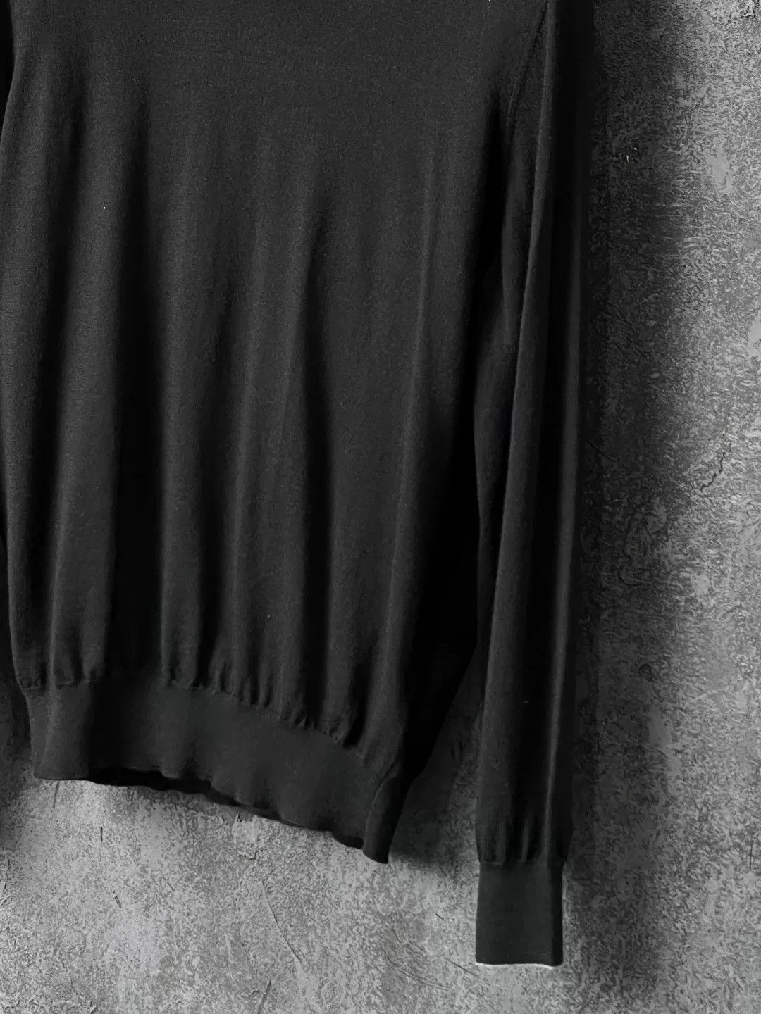 Brunello Cucinelli Brunello Cucinelli Black Sweater s Men Size US S / EU 44-46 / 1 - 6 Thumbnail