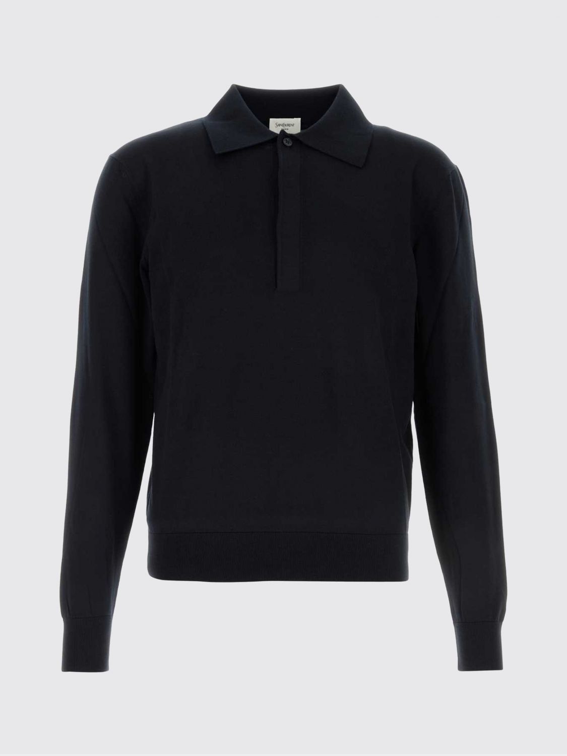 Saint Laurent Paris Saint Laurent Polo Shirt Men Blue Size US M / EU 48-50 / 2 - 2 Thumbnail