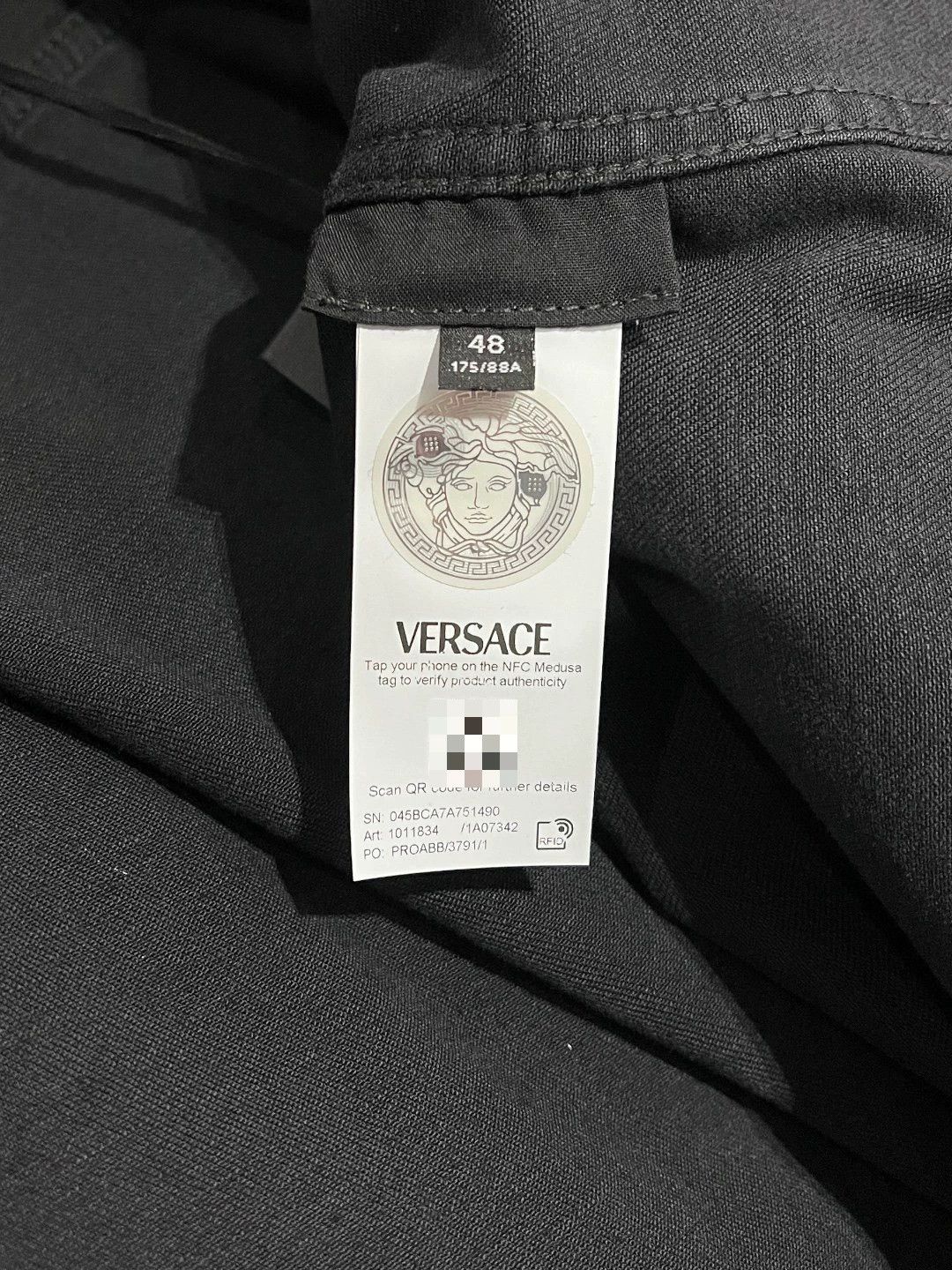 Versace Versace Denim Light Jacket m Men Size US M / EU 48-50 / 2 - 7 Thumbnail