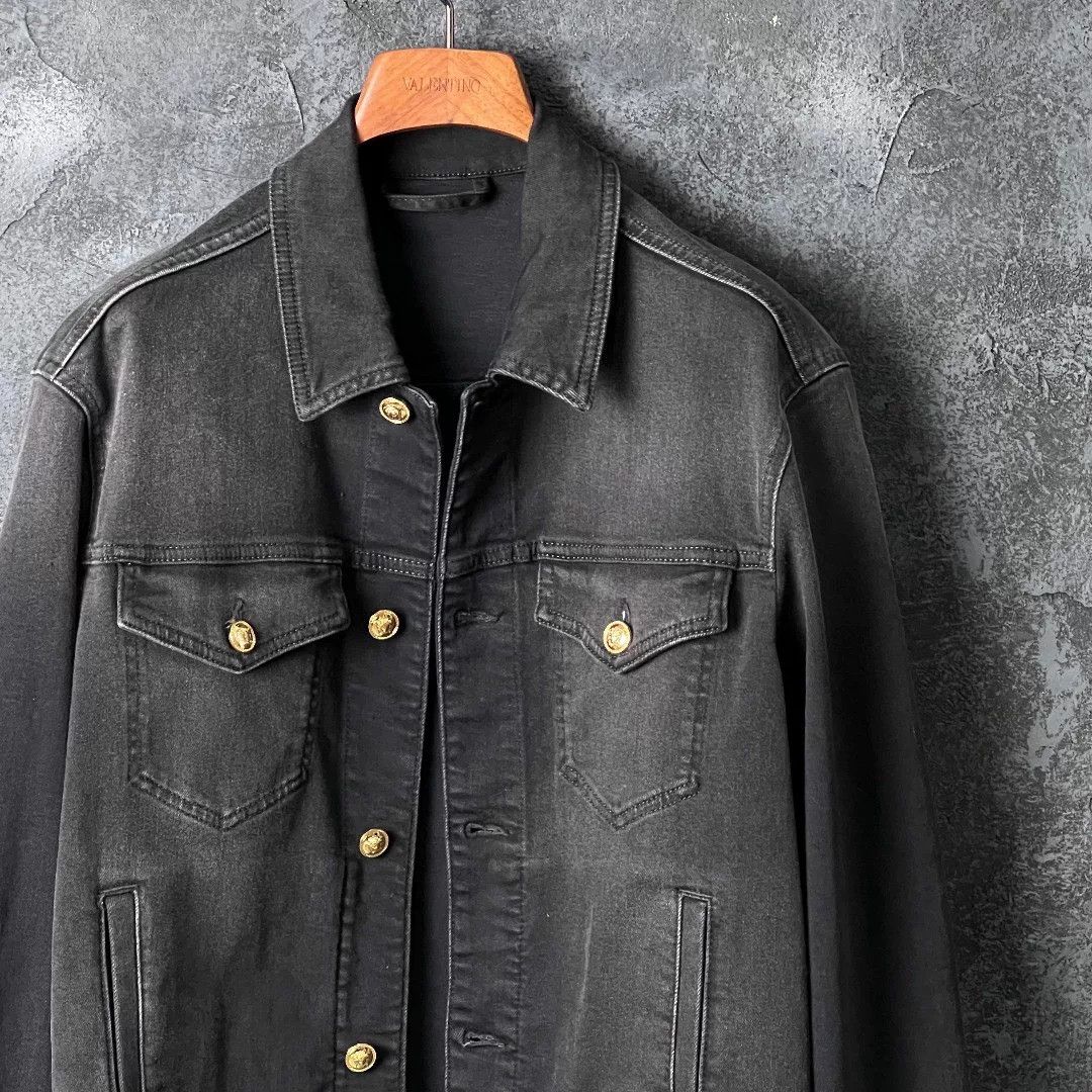 Versace Versace Denim Light Jacket m Men Size US M / EU 48-50 / 2 - 3 Thumbnail
