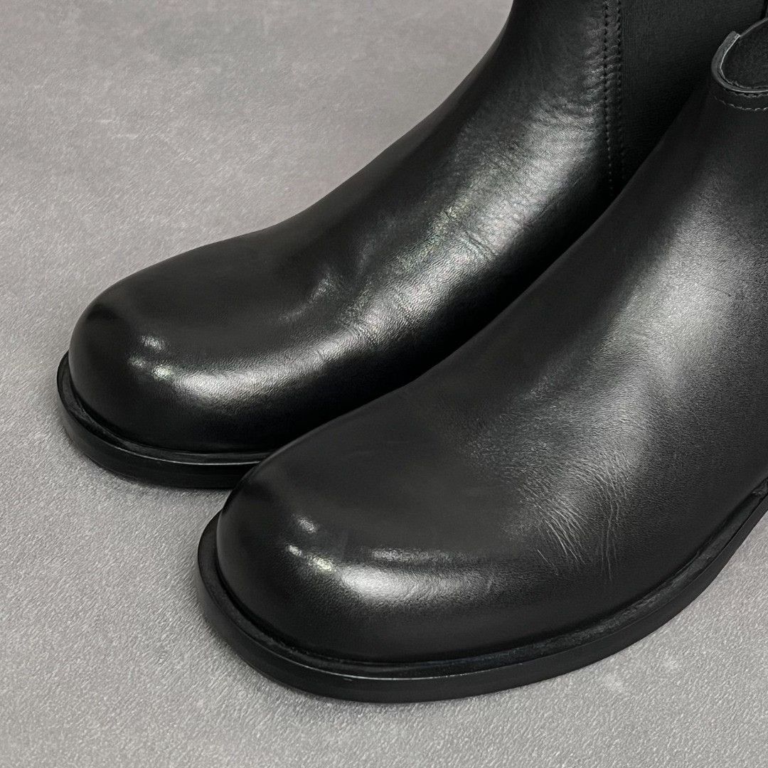 Versace Versace Leather Black Boots 7 Men Size US 7 / EU 40 - 3 Thumbnail