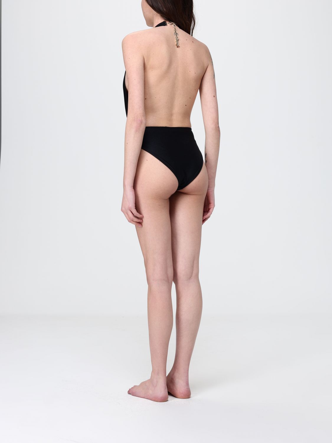 Saint Laurent Paris Saint Laurent Swimsuit Woman Black Size M / US 6-8 / IT 42-44 - 2 Thumbnail