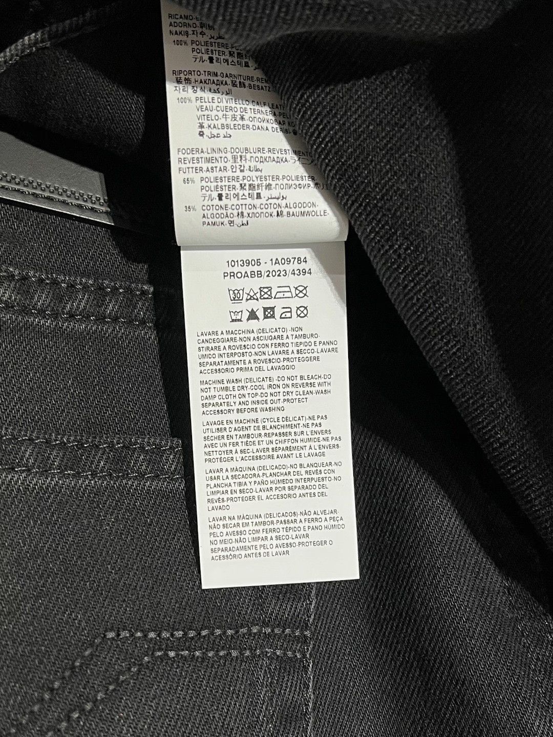 Versace Versace Denim Embroidered Black Denim Jeans 36 Men Size US 36 / EU 52 - 8 Thumbnail