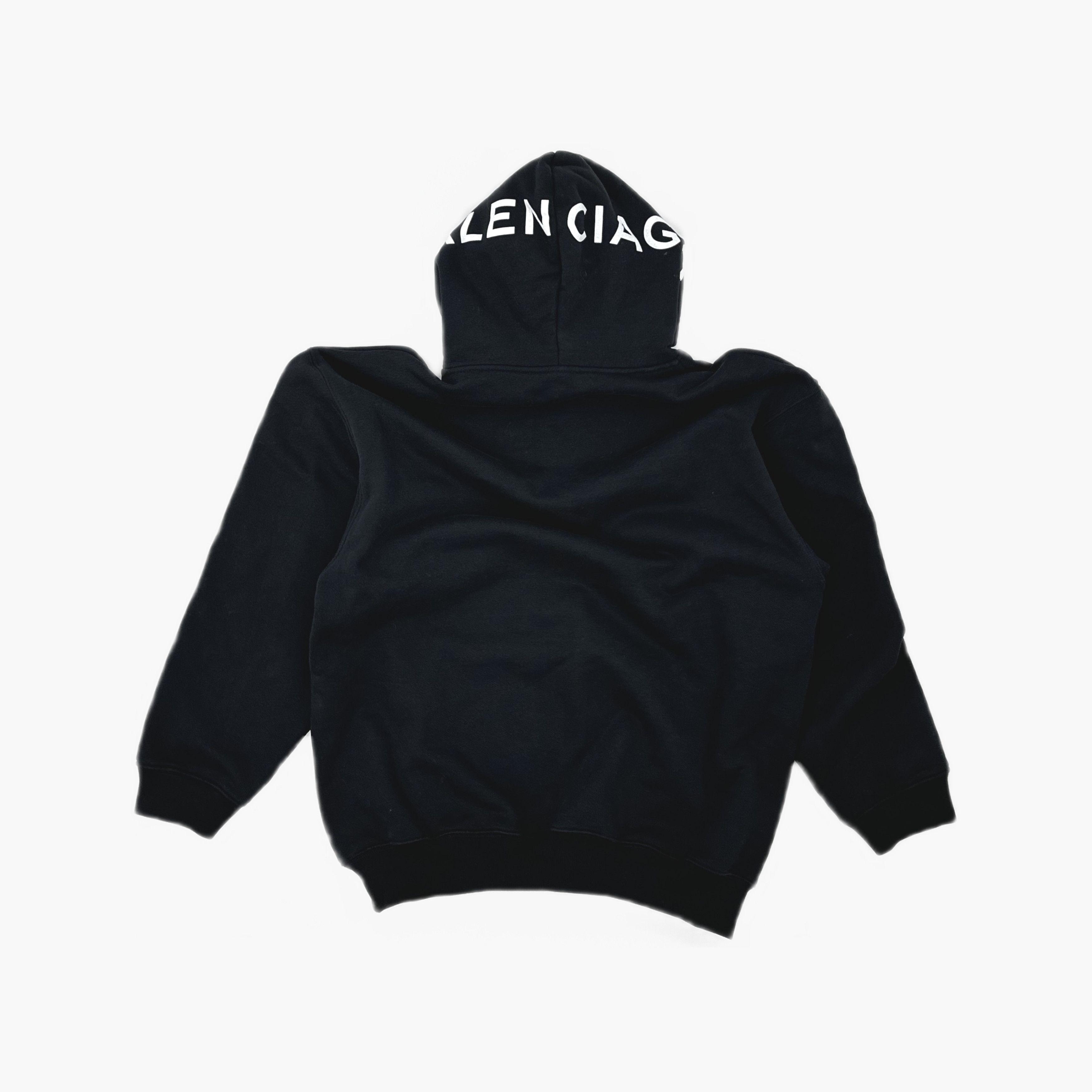 Balenciaga Balenciaga Cocoon Logo Print Hoodie XL Size US XL / EU 56 / 4 - 3 Thumbnail