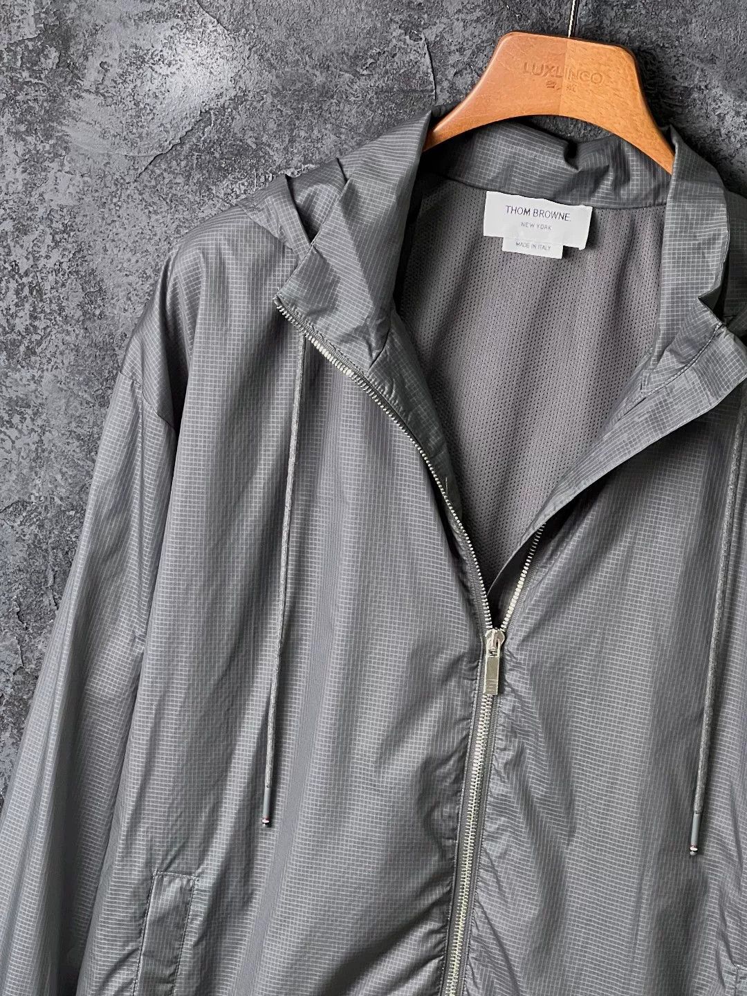 Thom Browne Thom Browne Breathable Brown Light Jacket m Men Size US M / EU 48-50 / 2 - 4 Thumbnail
