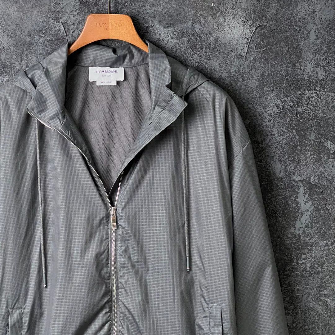 Thom Browne Thom Browne Breathable Brown Light Jacket m Men Size US M / EU 48-50 / 2 - 3 Thumbnail
