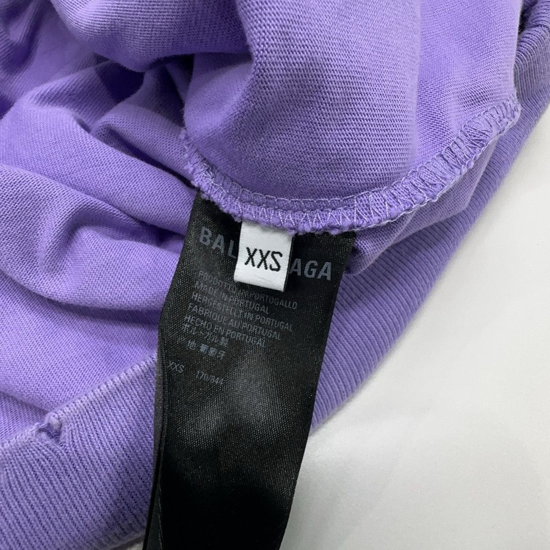 Balenciaga Balenciaga Distressed Logo Hoodie XXS Size US XXS / EU 40 - 5 Thumbnail