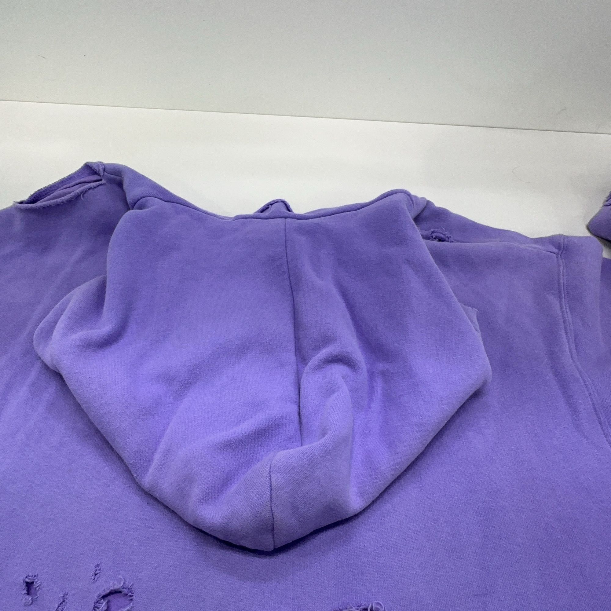Balenciaga Balenciaga Distressed Logo Hoodie XXS Size US XXS / EU 40 - 8 Thumbnail