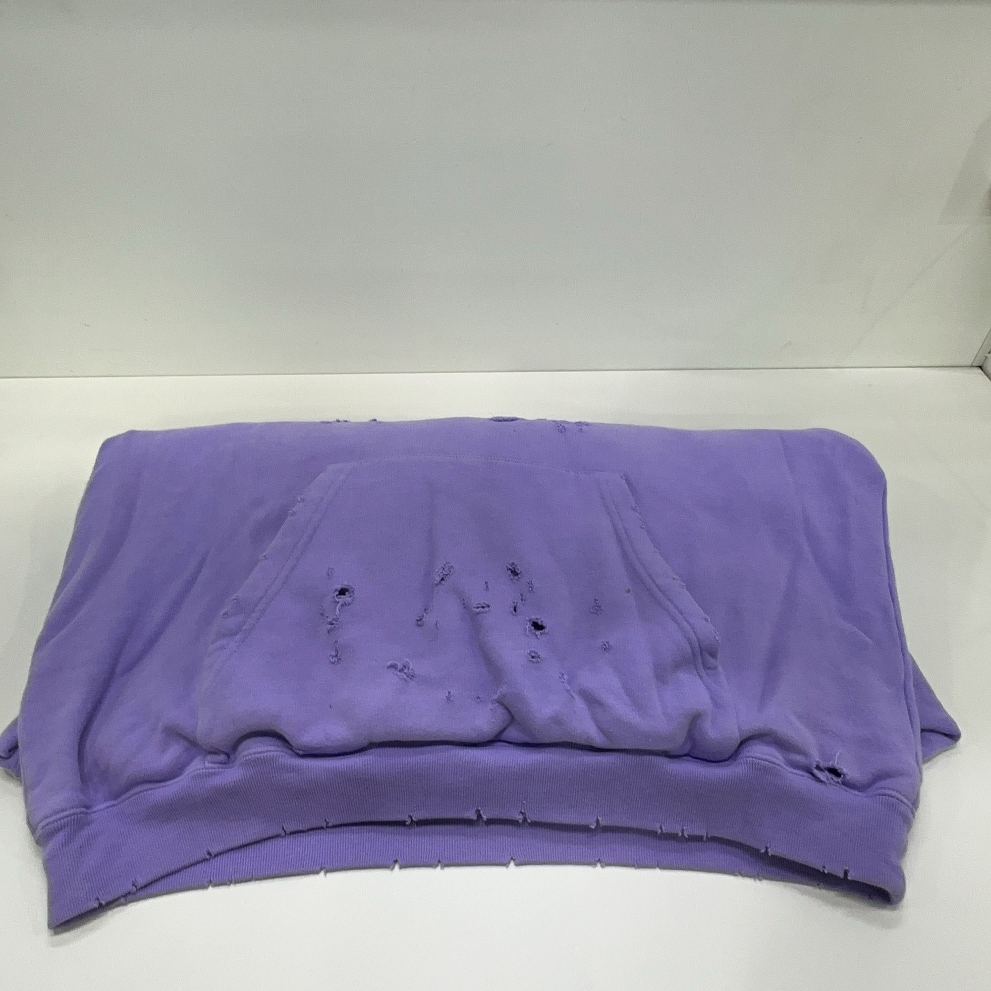 Balenciaga Balenciaga Distressed Logo Hoodie XXS Size US XXS / EU 40 - 15 Thumbnail