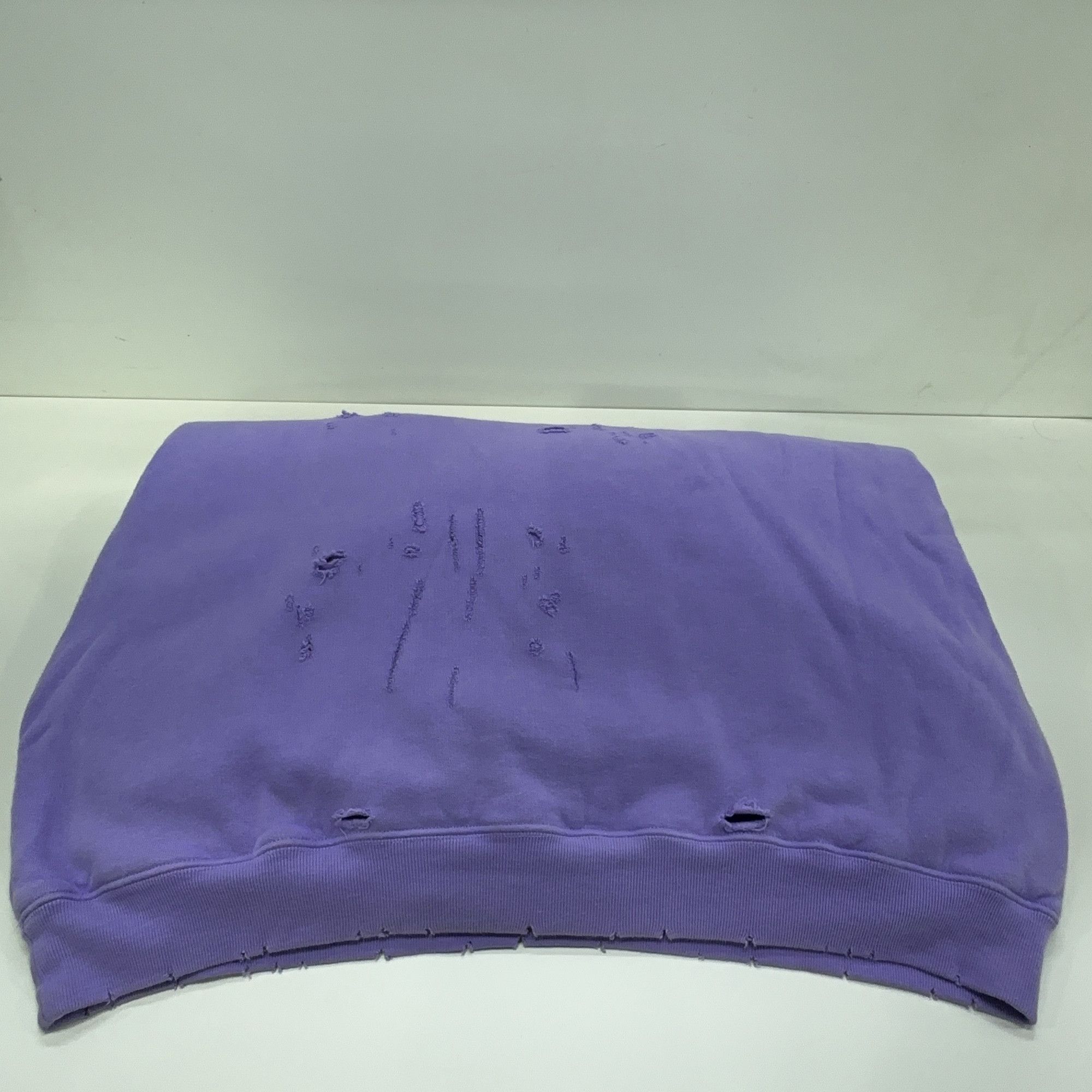 Balenciaga Balenciaga Distressed Logo Hoodie XXS Size US XXS / EU 40 - 18 Thumbnail