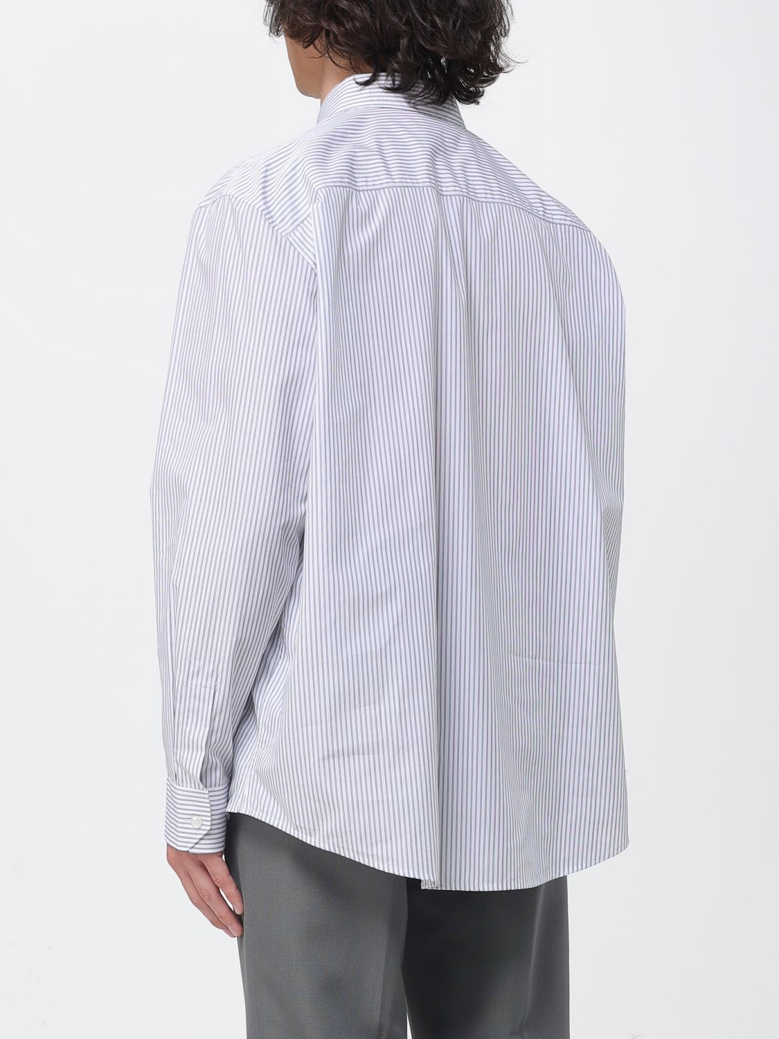 Saint Laurent Paris Saint Laurent Shirt Men Beige Size US XXS / EU 40 - 3 Thumbnail
