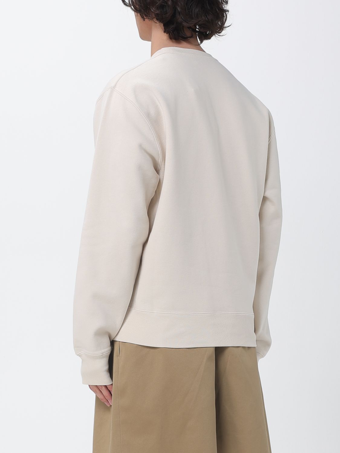 Saint Laurent Paris Saint Laurent Sweatshirt Men Cream Size US L / EU 52-54 / 3 - 3 Thumbnail