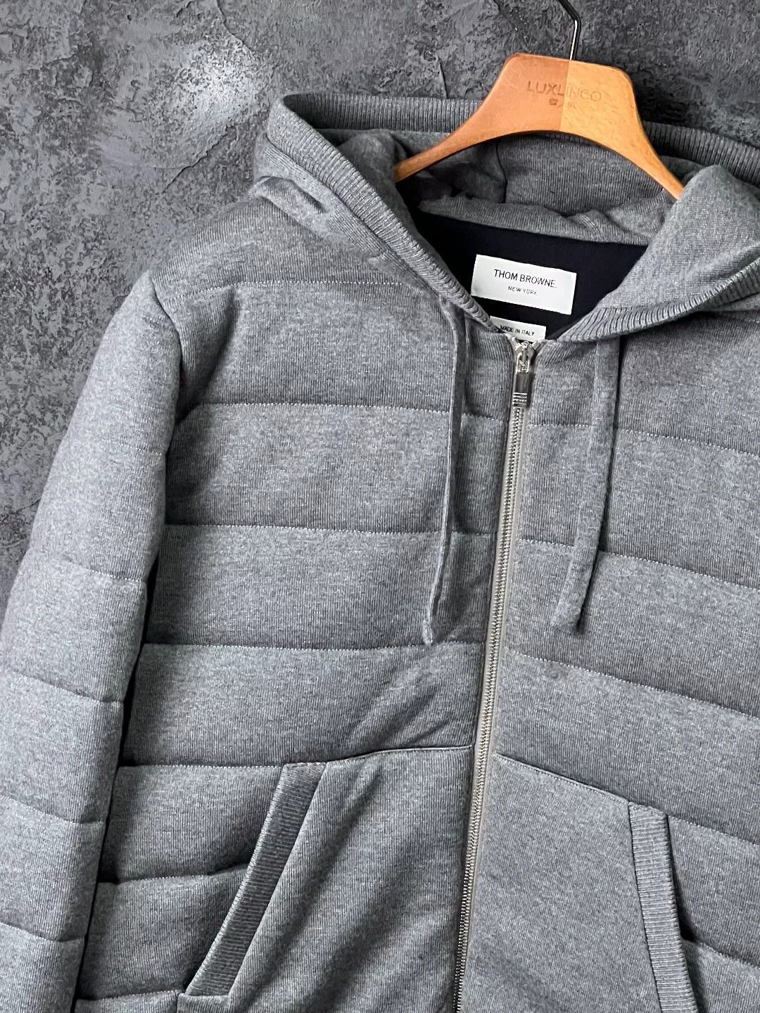 Thom Browne Thom Browne Wool Cotton Brown Heavy Coat m Men Size US M / EU 48-50 / 2 - 4 Thumbnail