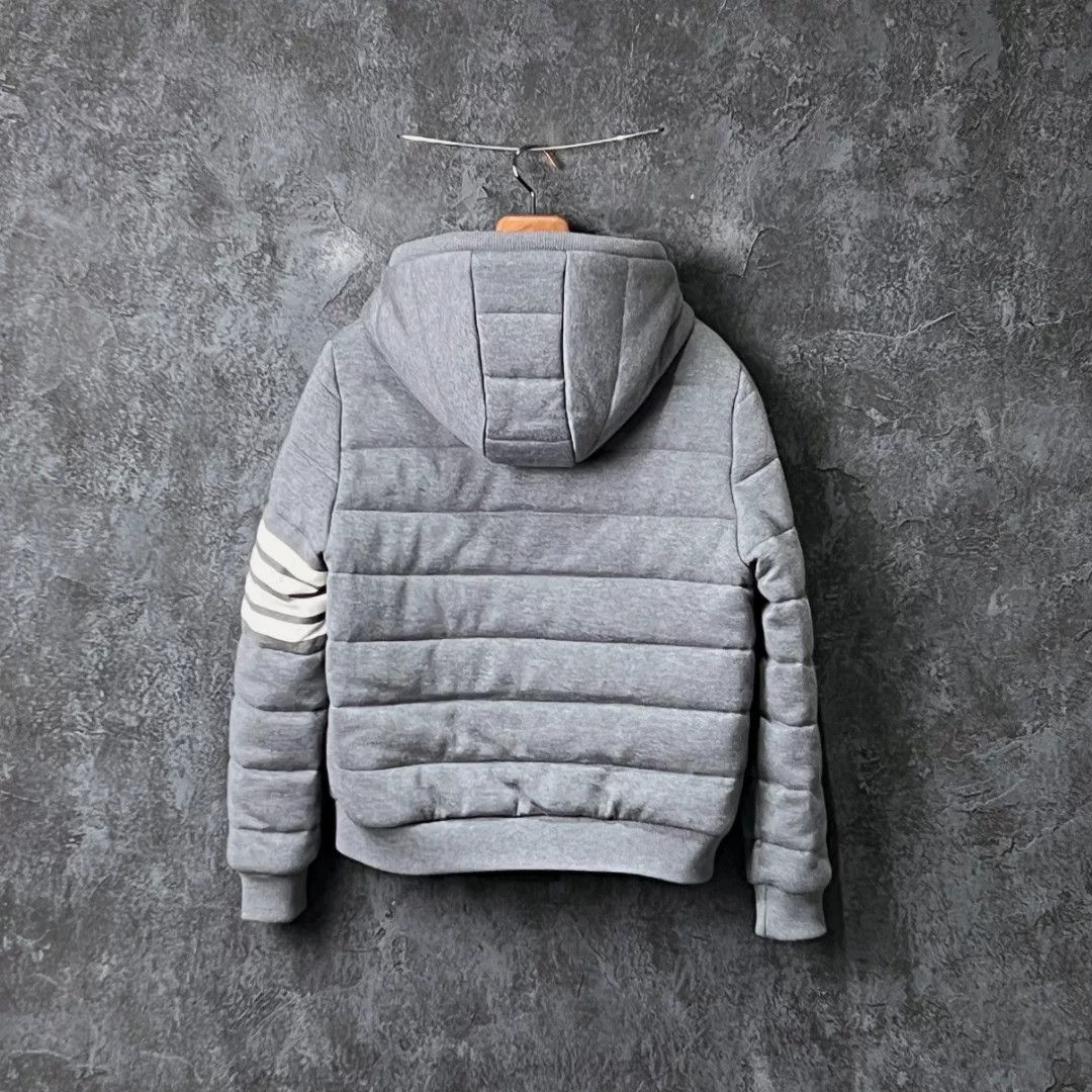 Thom Browne Thom Browne Wool Cotton Brown Heavy Coat m Men Size US M / EU 48-50 / 2 - 2 Thumbnail
