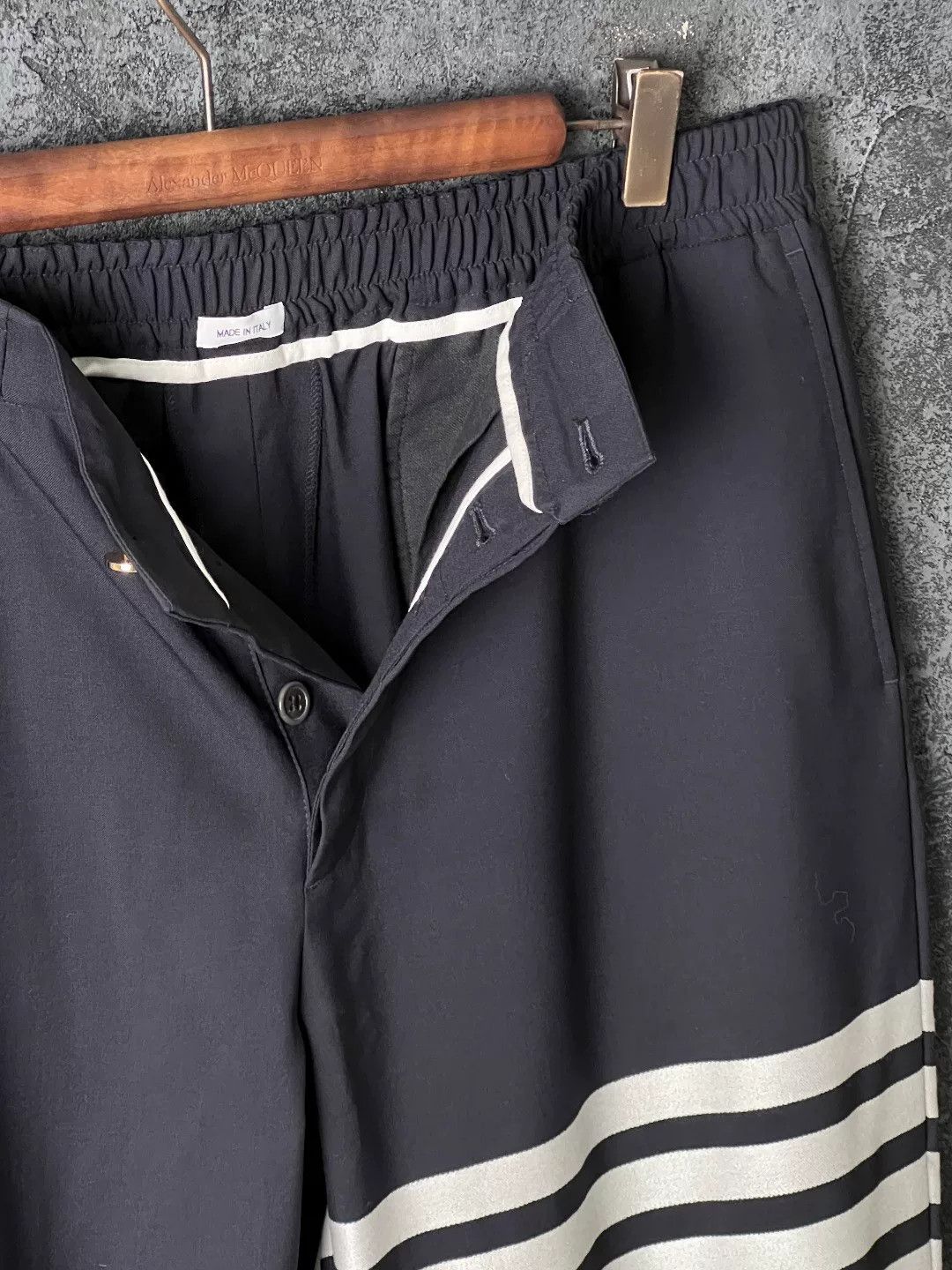 Thom Browne Thom Browne Casual Wool Brown Casual Pants 32 Men Size US 32 / EU 48 - 4 Thumbnail