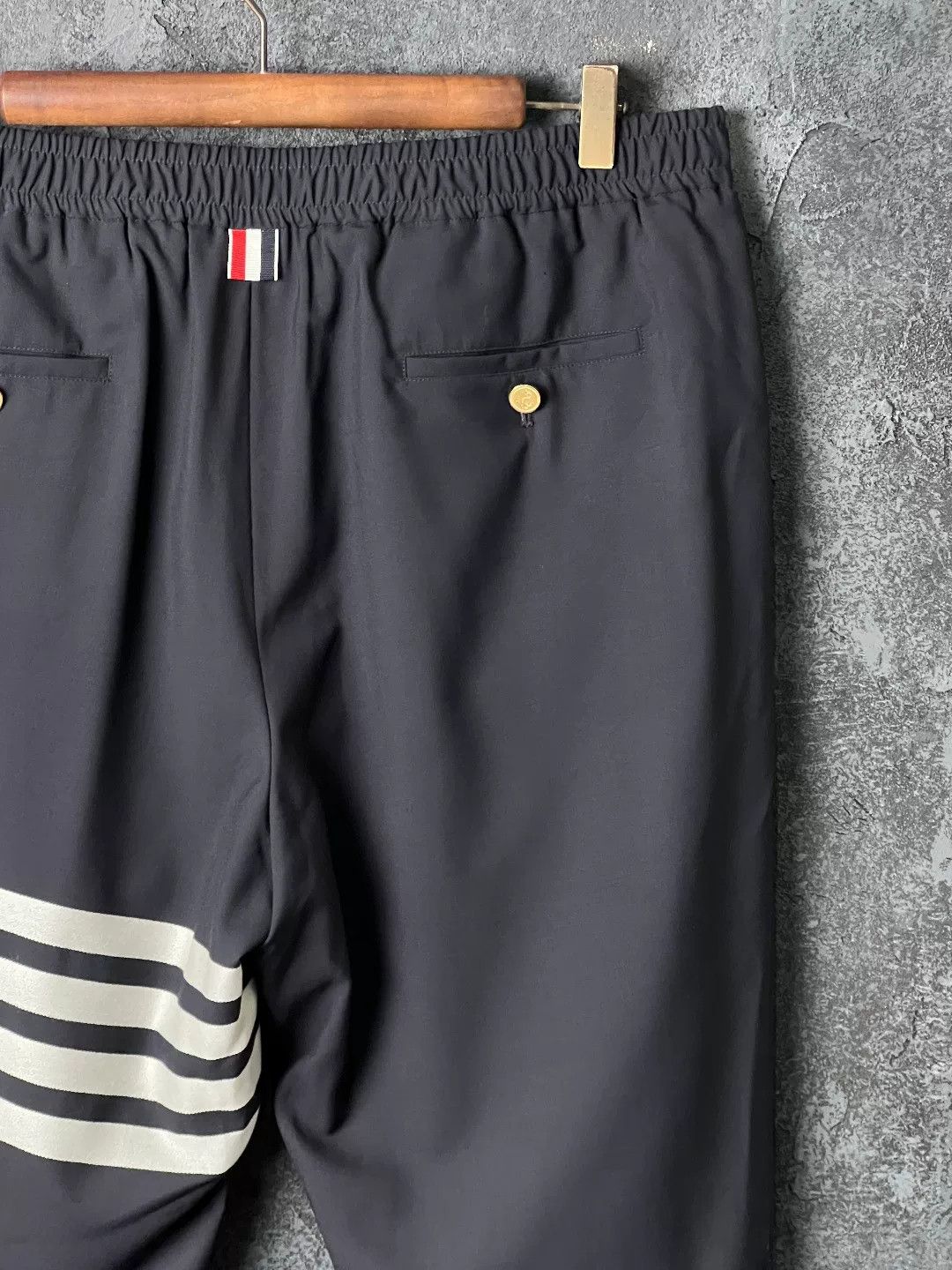 Thom Browne Thom Browne Casual Wool Brown Casual Pants 32 Men Size US 32 / EU 48 - 6 Thumbnail