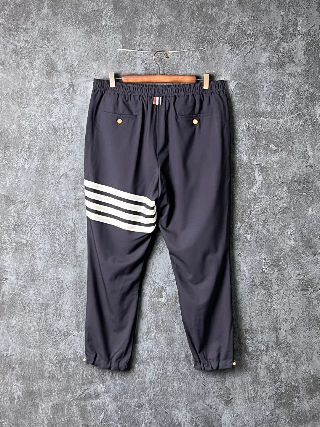 Thom Browne Thom Browne Casual Wool Brown Casual Pants 32 Men Size US 32 / EU 48 - 2 Thumbnail