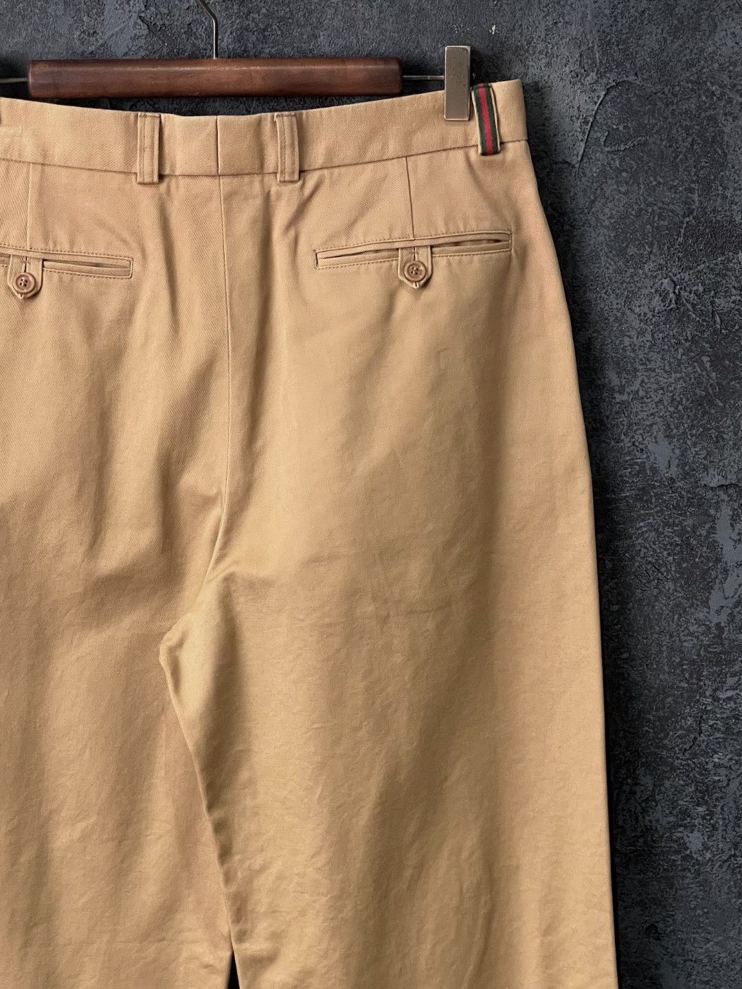 Gucci Gucci Casual Cotton Beige Casual Pants 32 Men Size US 32 / EU 48 - 6 Thumbnail