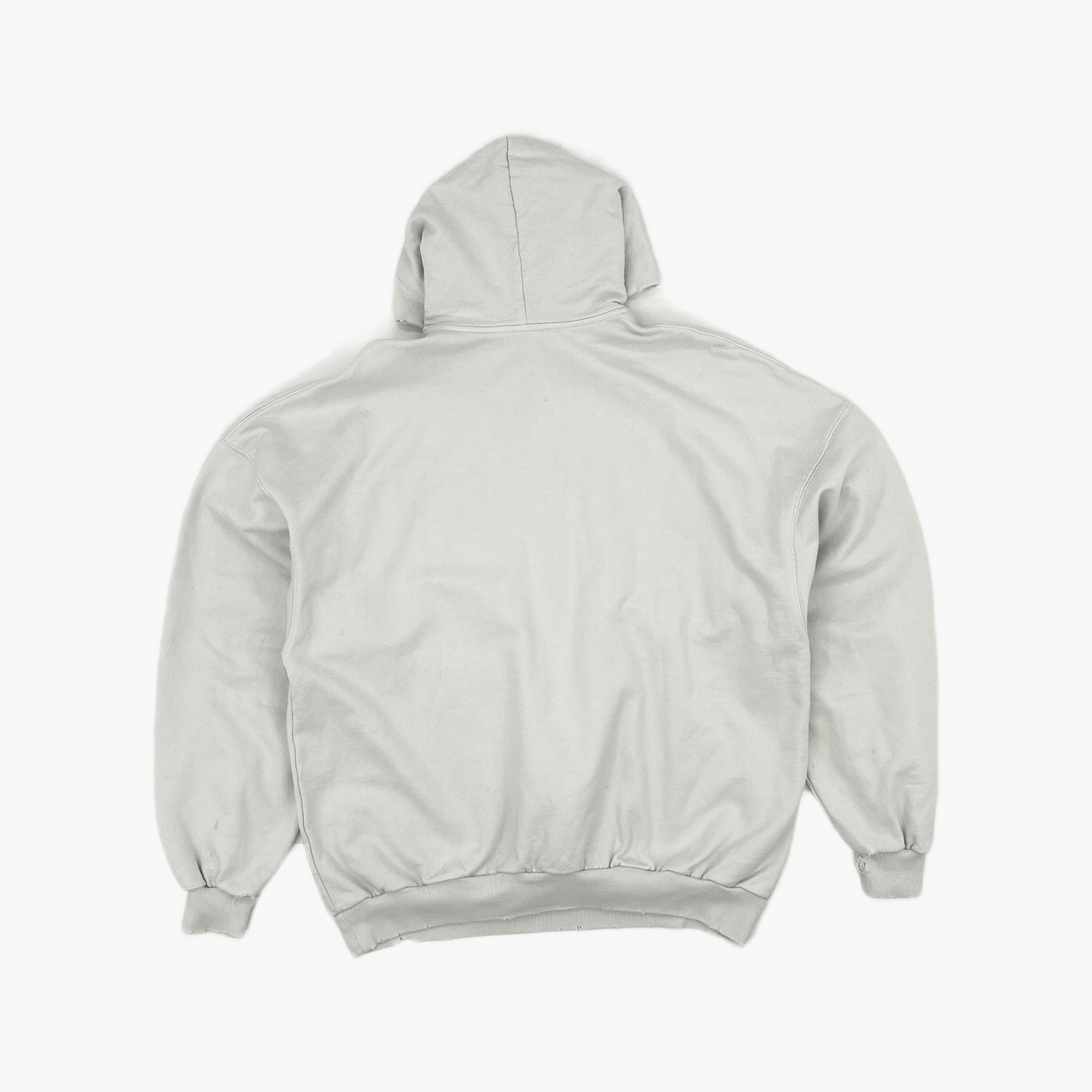 Balenciaga Balenciaga Distressed Logo Hoodie Size 1 Size US S / EU 44-46 / 1 - 3 Thumbnail