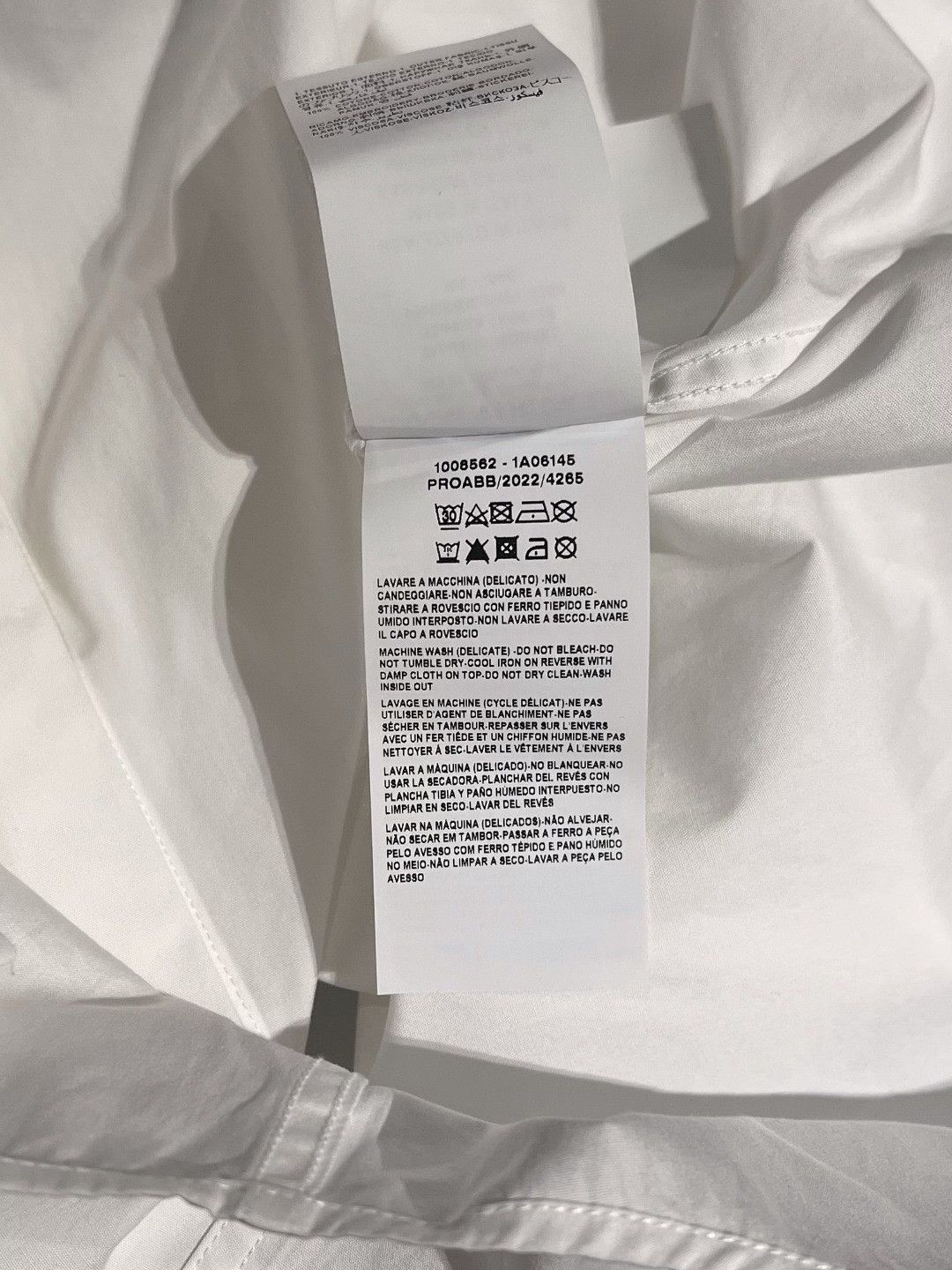 Versace Versace Cotton White Shirt m Men Size US M / EU 48-50 / 2 - 7 Thumbnail