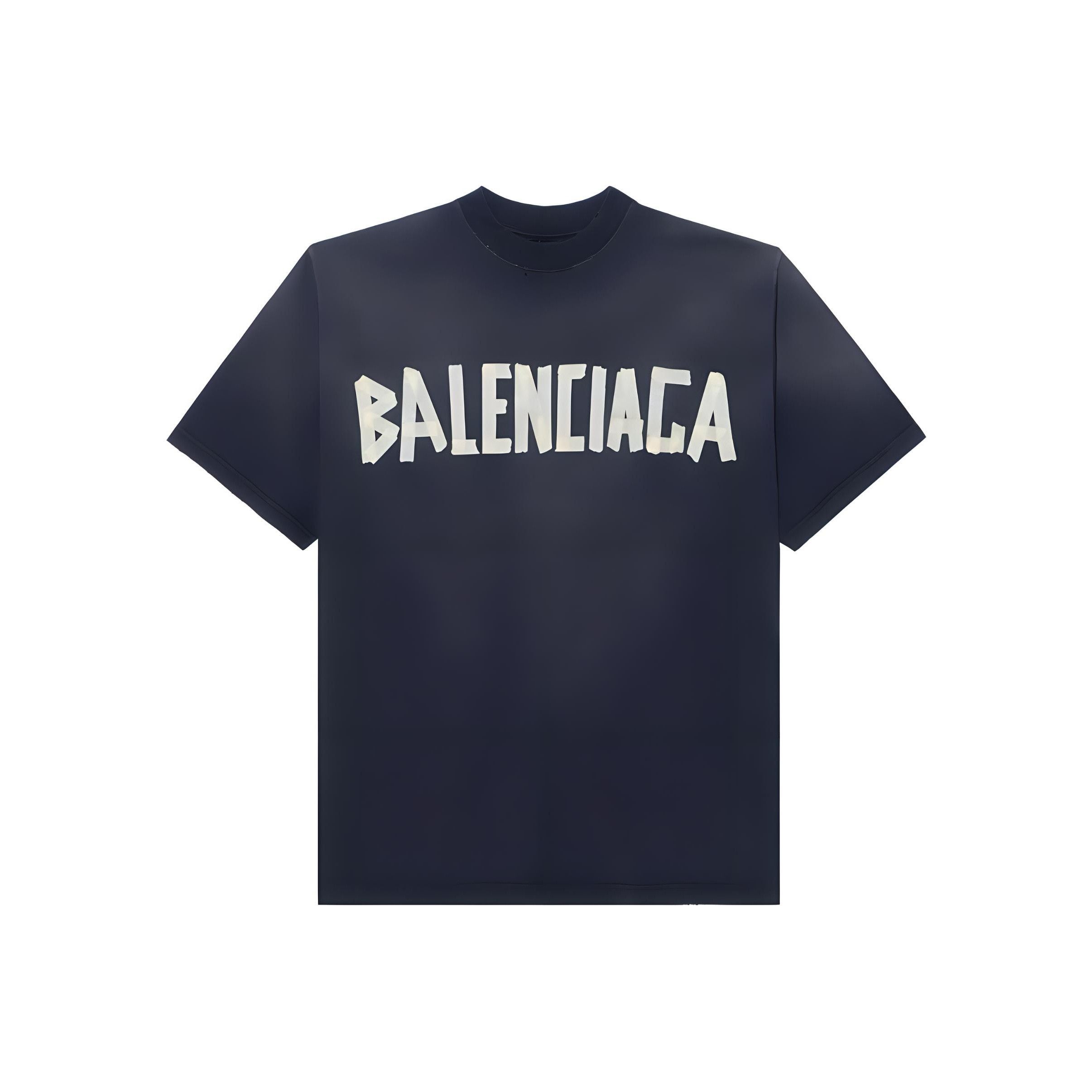 Balenciaga Balenciaga Tape Logo Vintage Jersey T-Shirt M Size US M / EU 48-50 / 2 - 2 Thumbnail