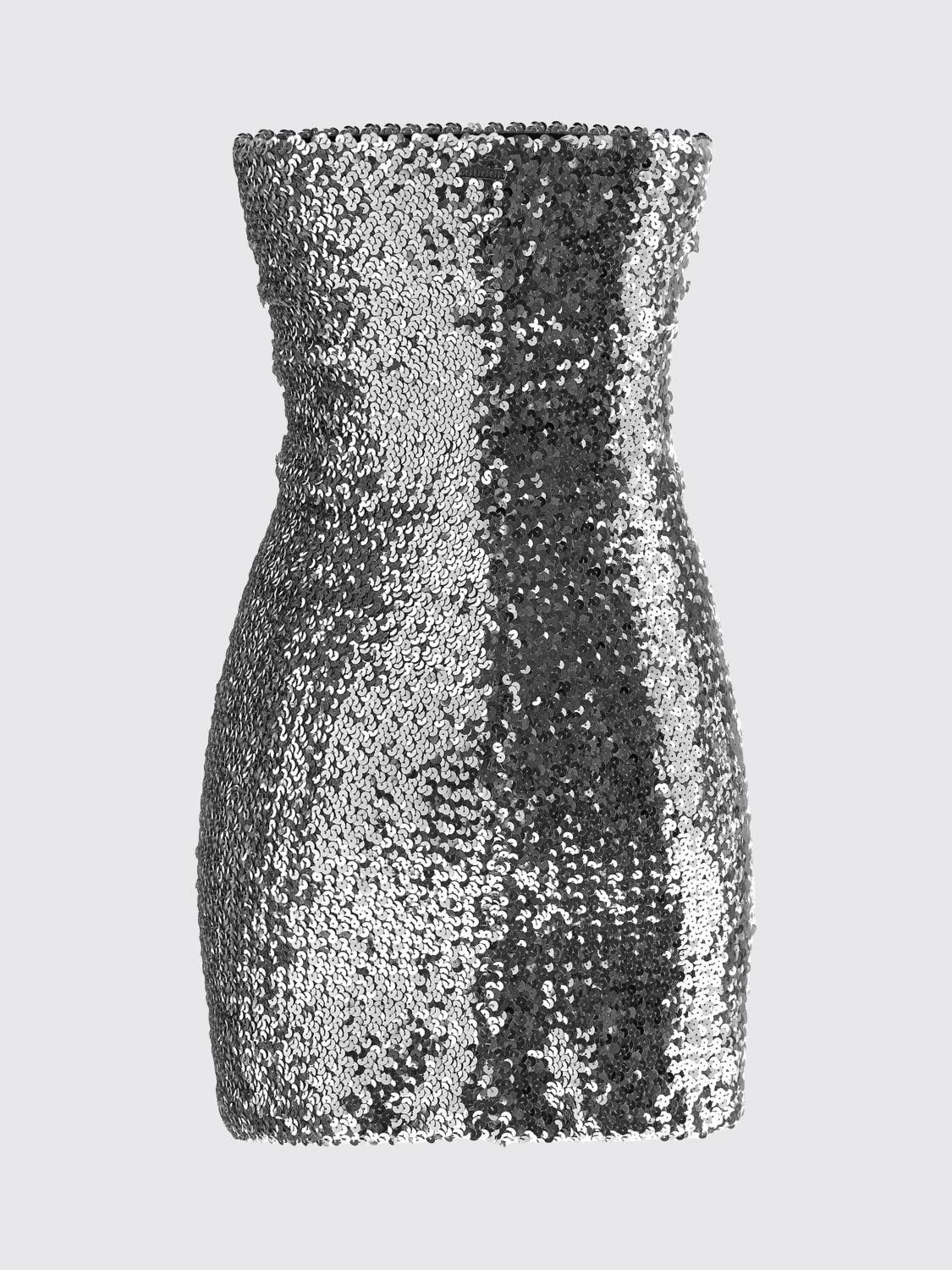 Gucci Gucci Dress Woman Silver Size M / US 6-8 / IT 42-44 - 3 Thumbnail