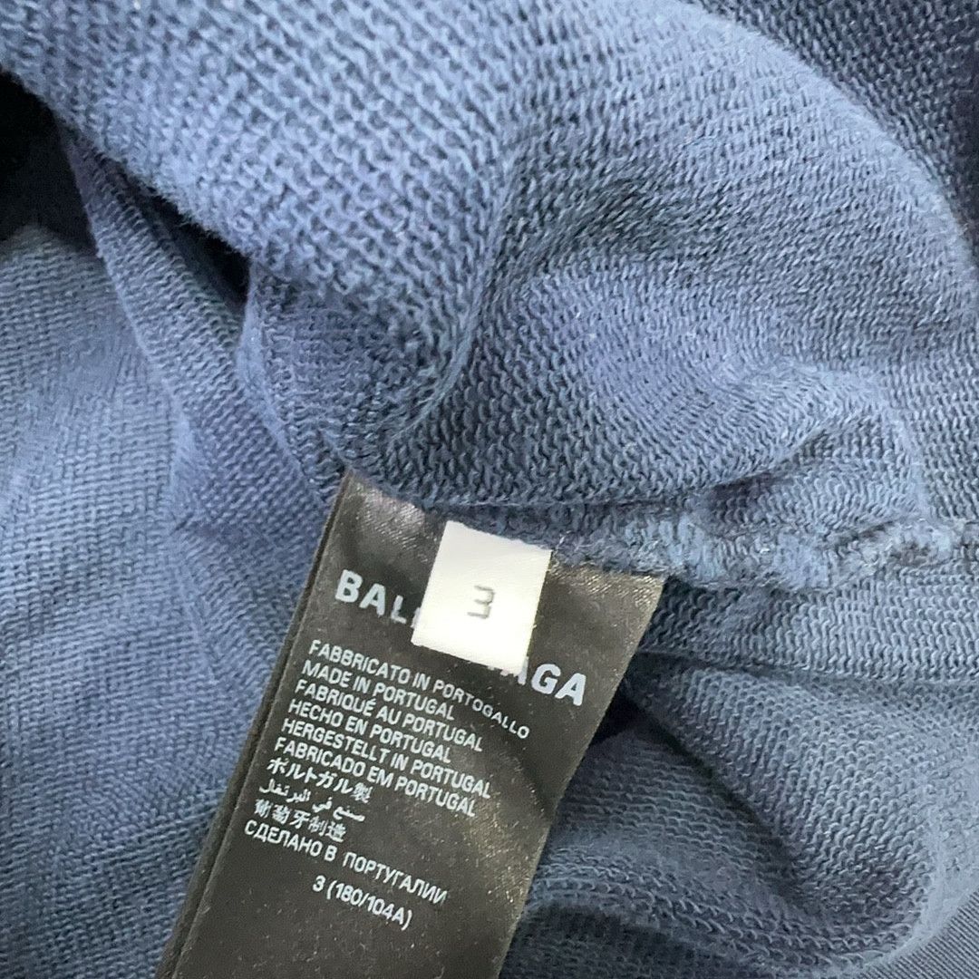 Balenciaga Balenciaga Tape Logo Sweatshirt Size 3 Size US L / EU 52-54 / 3 - 5 Thumbnail