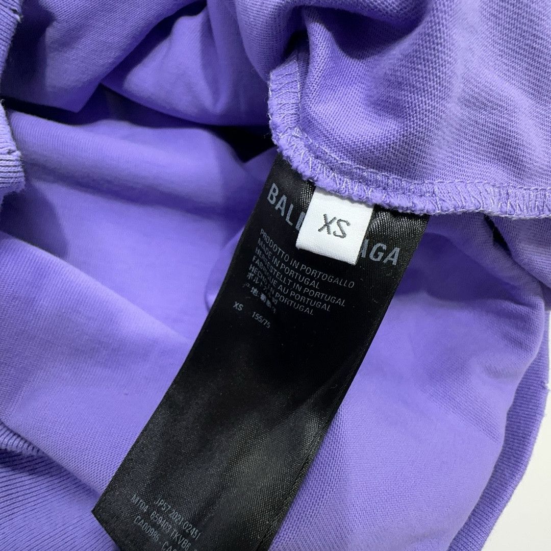 Balenciaga Balenciaga SS22 Distressed Logo Hoodie XS Size US XS / EU 42 / 0 - 4 Thumbnail