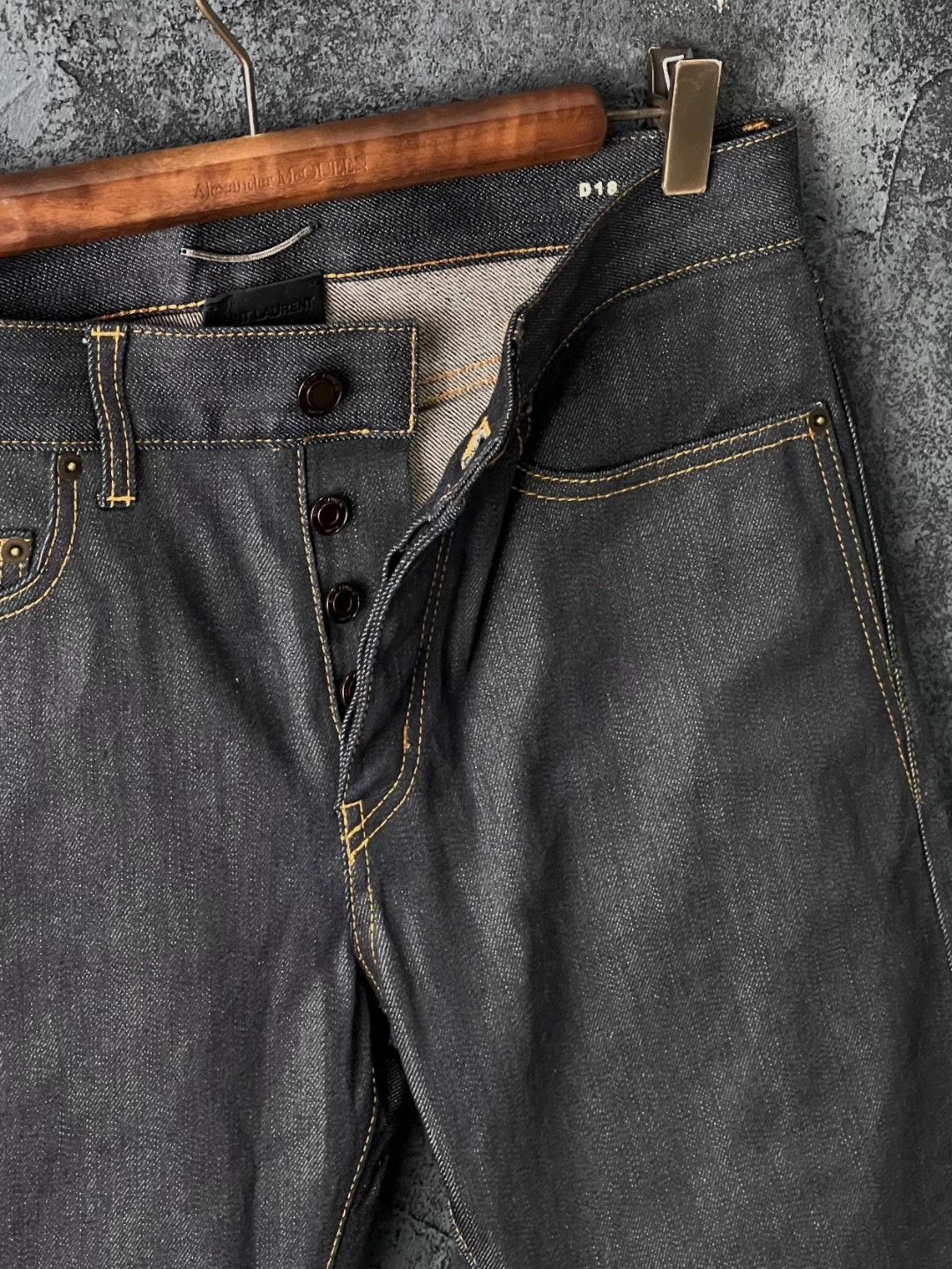 Saint Laurent Paris Saint Laurent Paris Denim Cotton Blue Denim Jeans 32 Men Size US 32 / EU 48 - 4 Thumbnail
