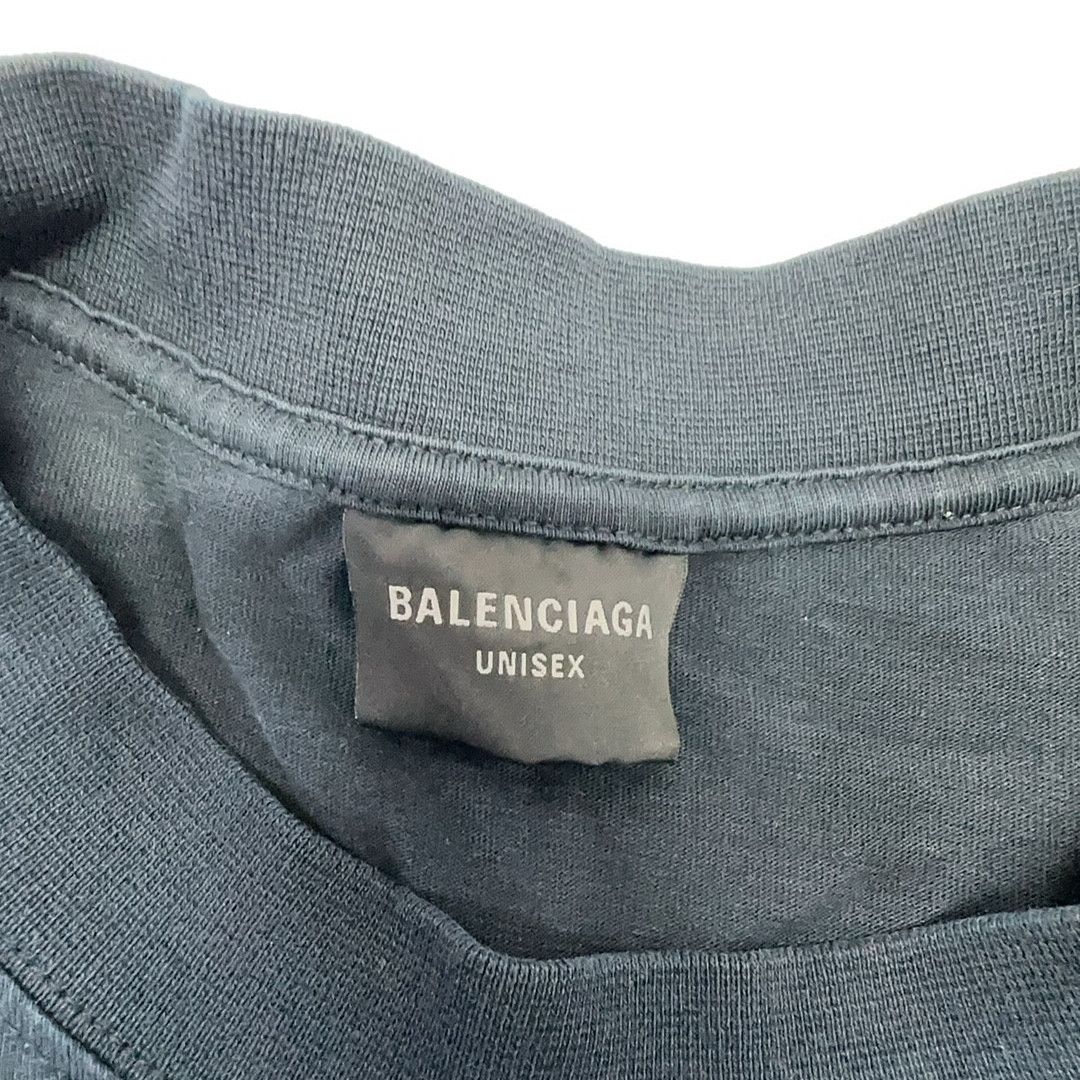 Balenciaga Balenciaga Tape Logo Print T-Shirt Size M Size US M / EU 48-50 / 2 - 6 Thumbnail