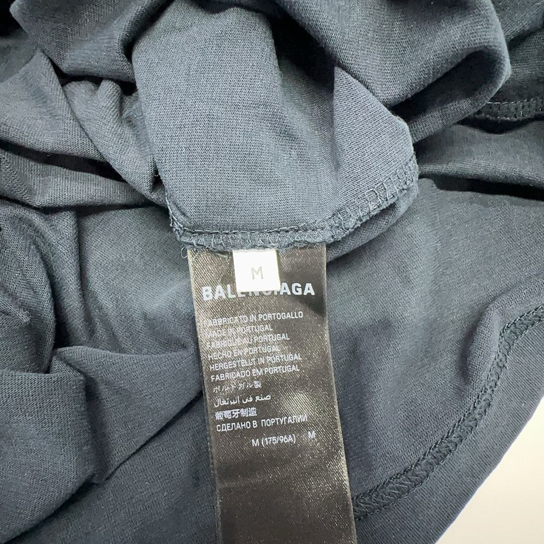 Balenciaga Balenciaga Tape Logo Print T-Shirt Size M Size US M / EU 48-50 / 2 - 4 Thumbnail