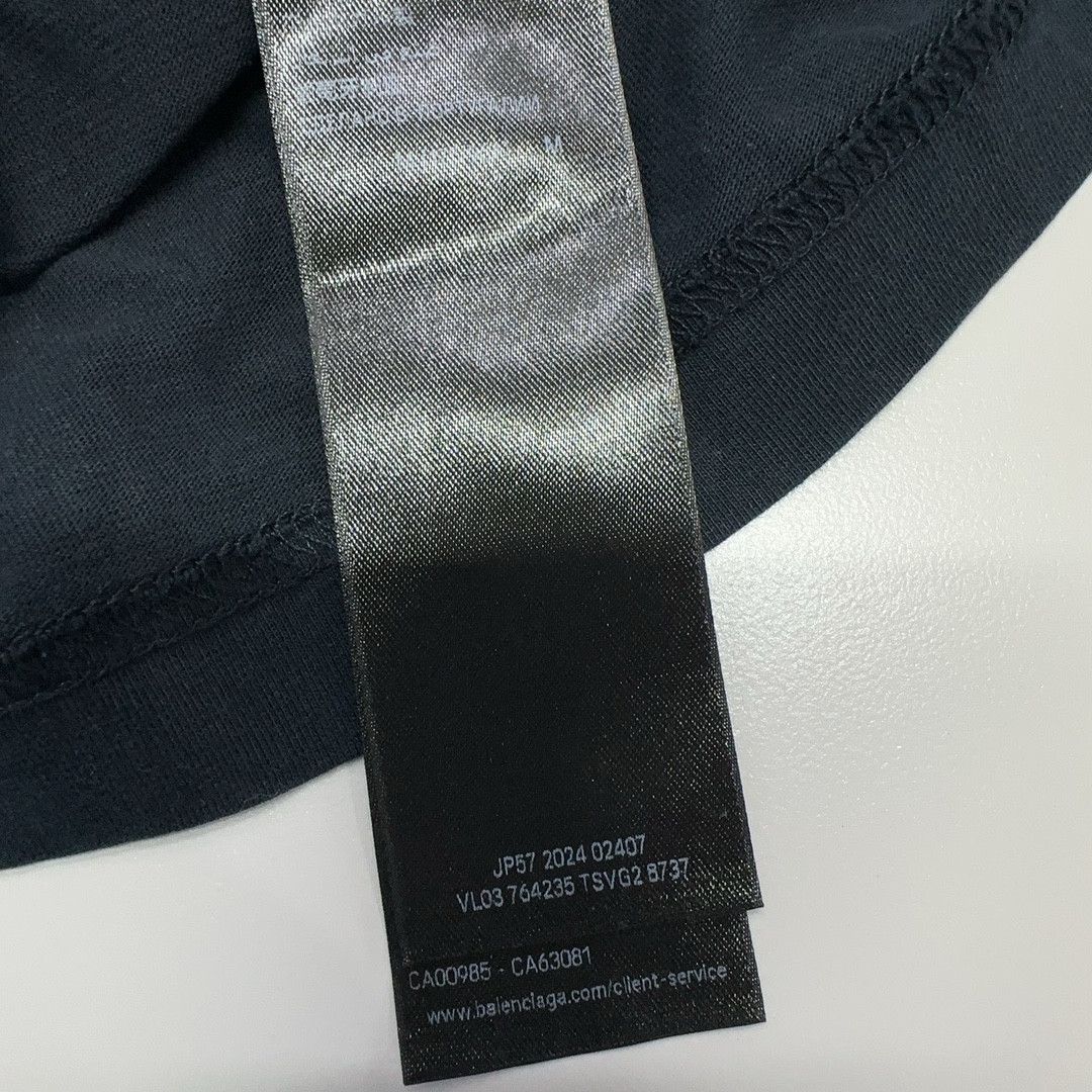 Balenciaga Balenciaga Tape Logo Print T-Shirt Size M Size US M / EU 48-50 / 2 - 5 Thumbnail