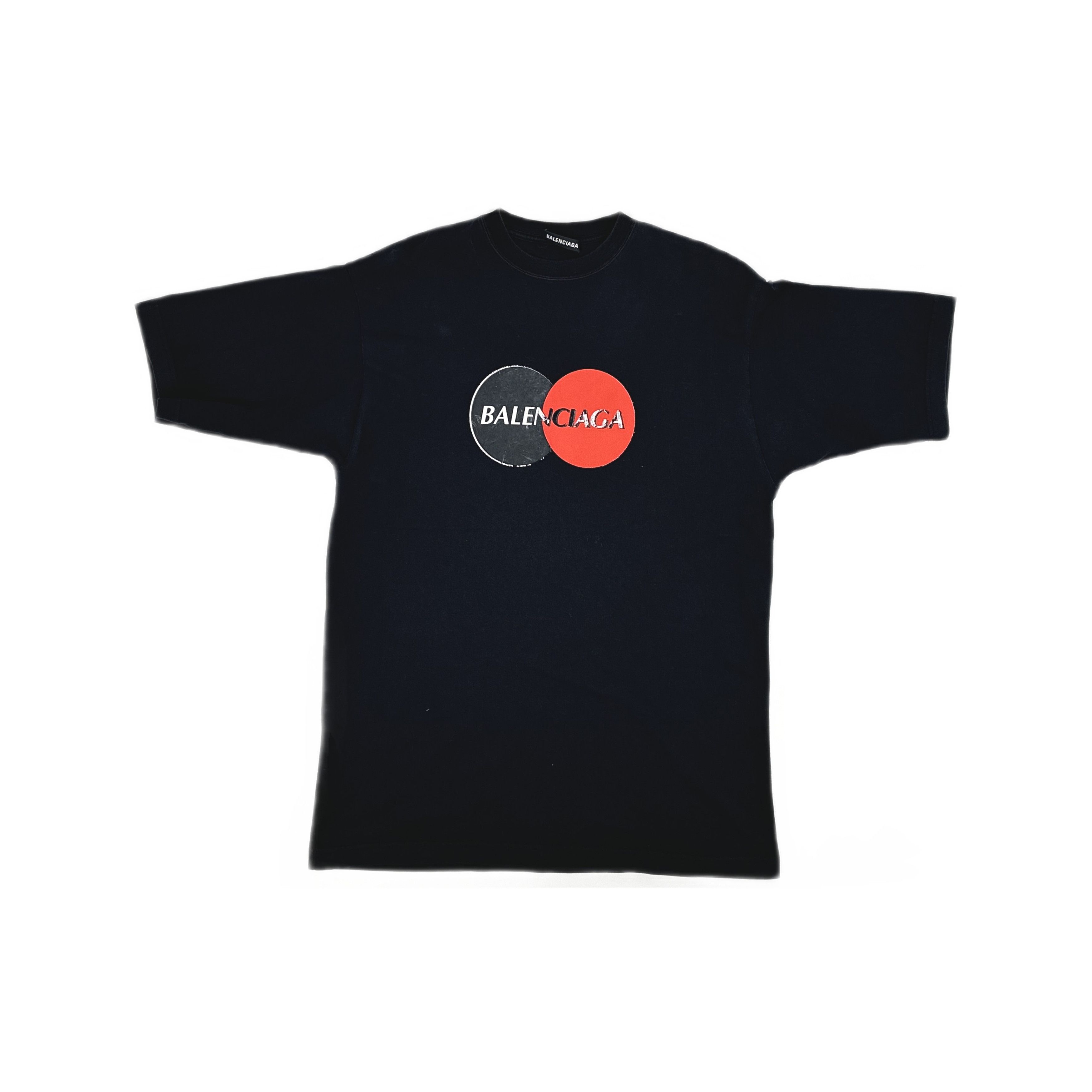 Balenciaga Balenciaga Circular Logo T-Shirt XXS Size US XXS / EU 40 - 2 Thumbnail