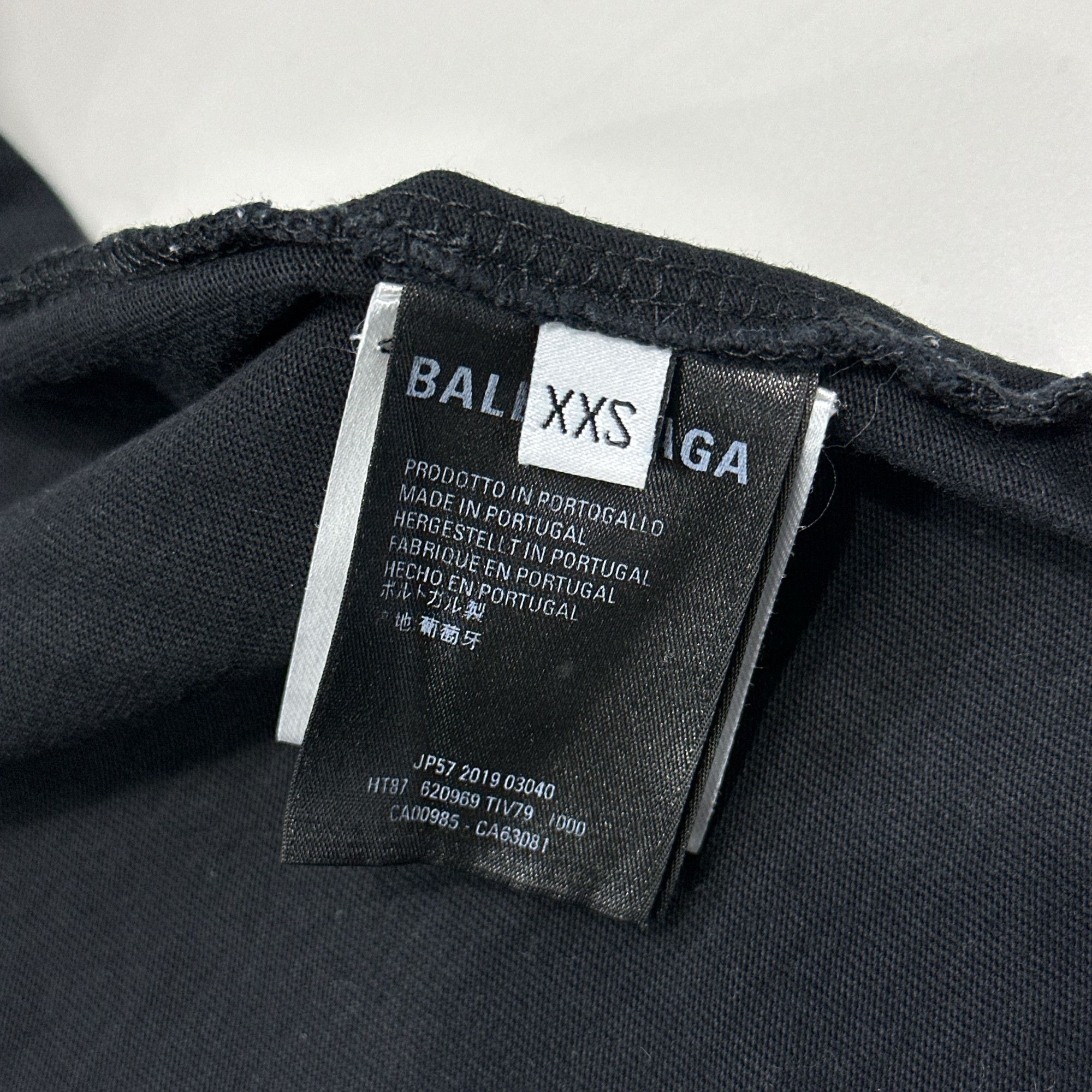 Balenciaga Balenciaga Circular Logo T-Shirt XXS Size US XXS / EU 40 - 5 Thumbnail
