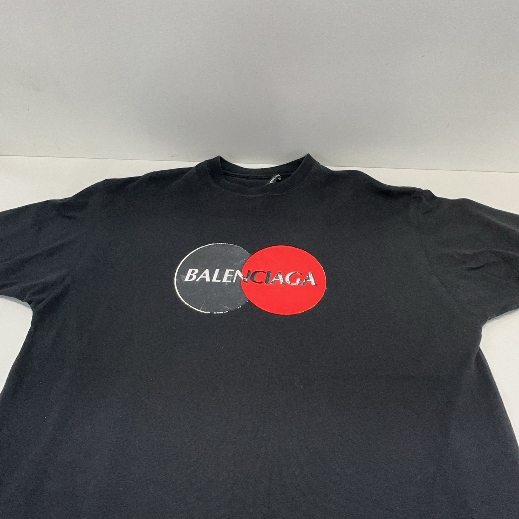 Balenciaga Balenciaga Circular Logo T-Shirt XXS Size US XXS / EU 40 - 7 Thumbnail