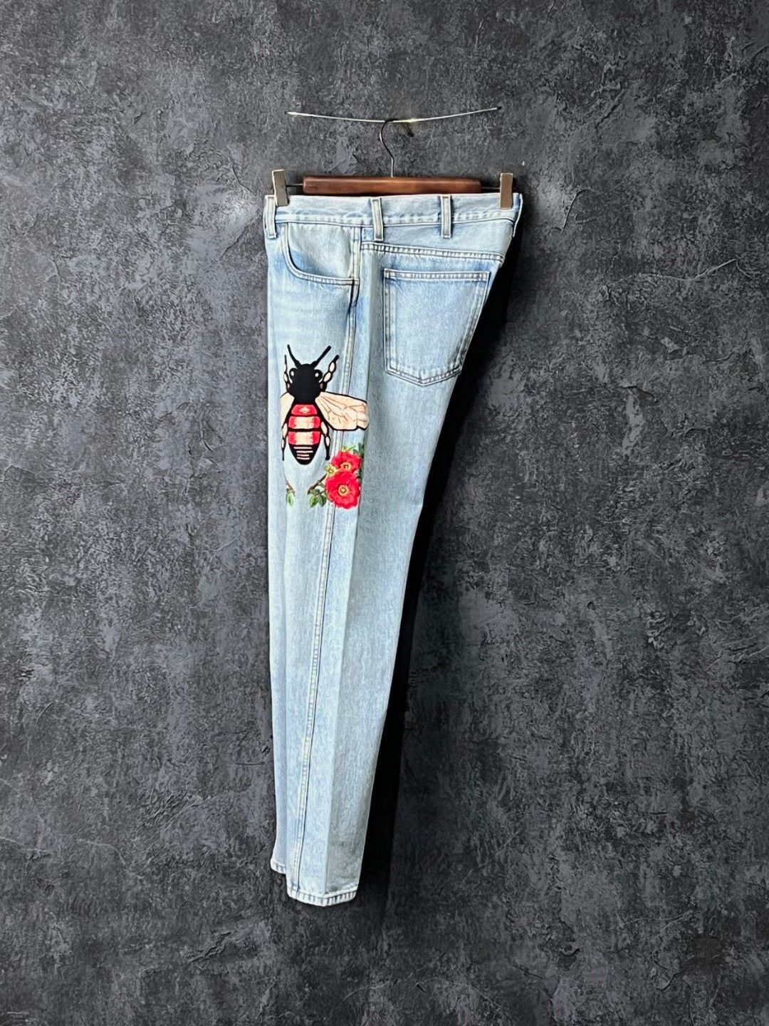 Gucci Gucci Denim Embroidered Denim Jeans 32 Men Size US 32 / EU 48 - 7 Thumbnail
