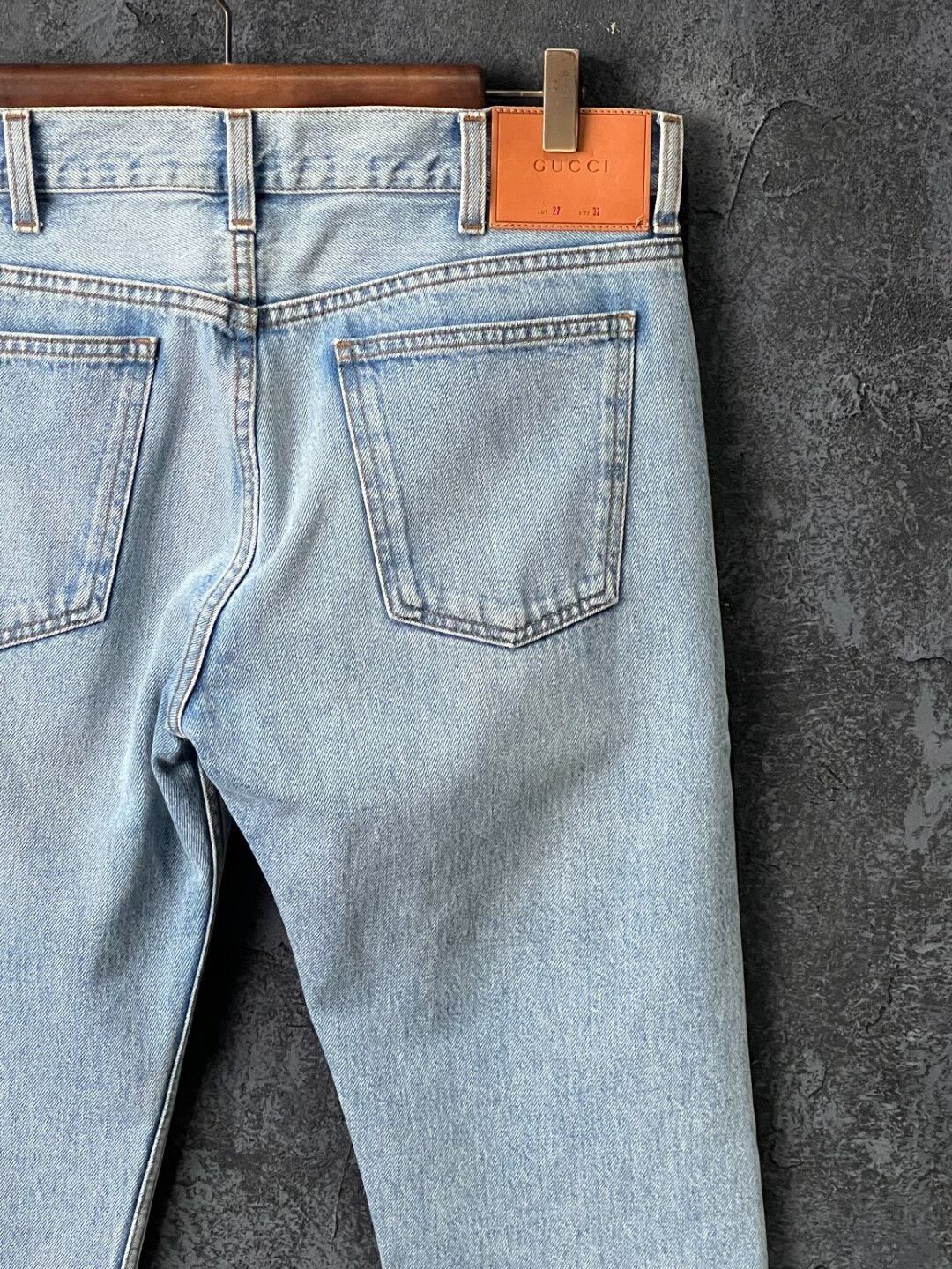 Gucci Gucci Denim Embroidered Denim Jeans 32 Men Size US 32 / EU 48 - 6 Thumbnail