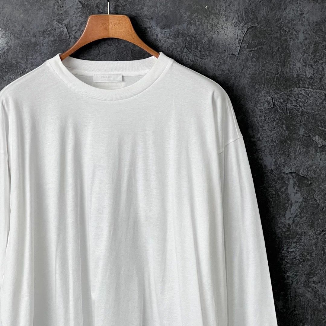 Prada Prada Cotton Printed T-Shirt l Men Size US L / EU 52-54 / 3 - 3 Thumbnail