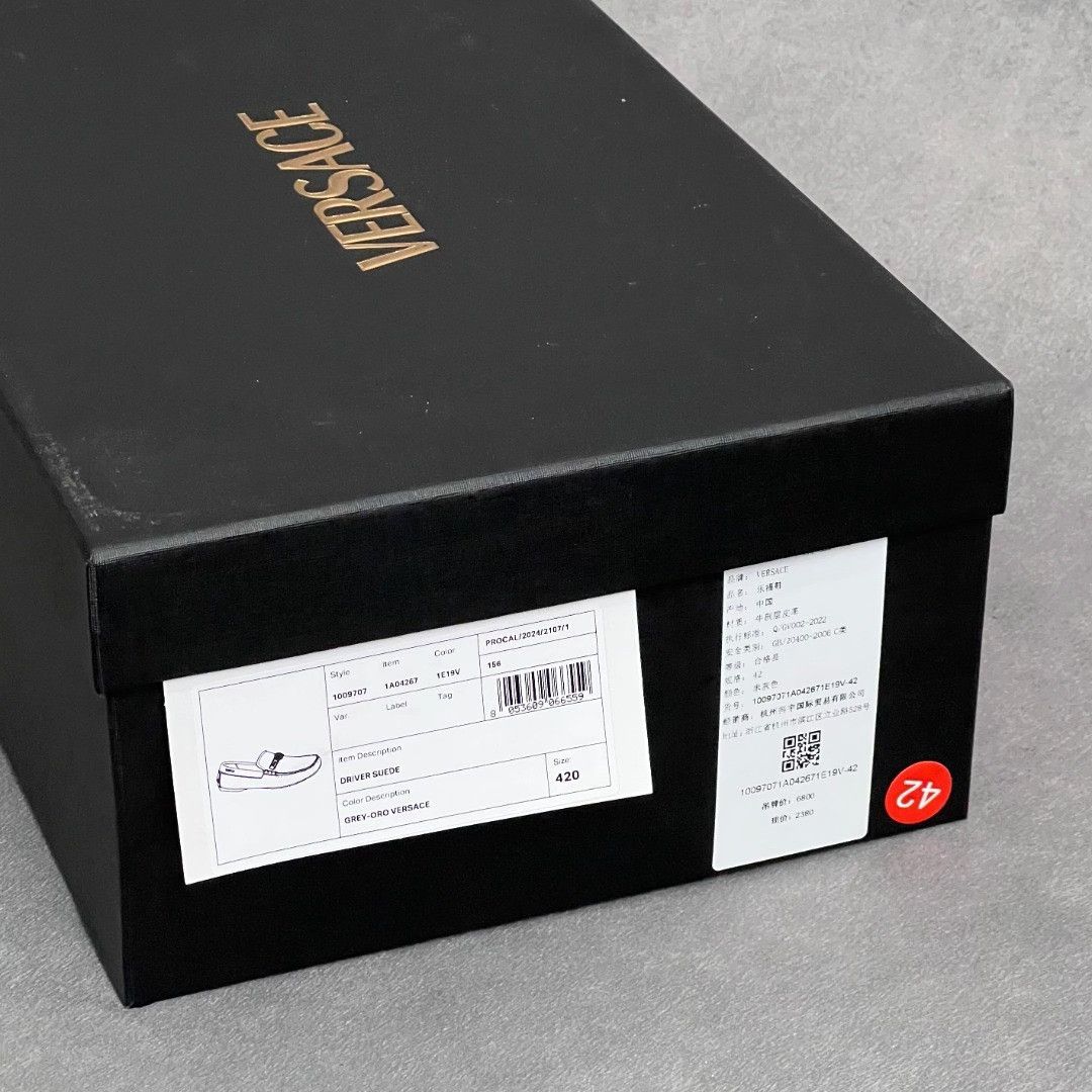 Versace Versace Leather Lowtop Sneakers 8 Men Size US 8 / EU 41 - 8 Thumbnail