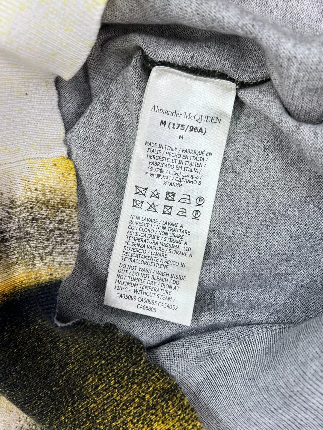Alexander McQueen Alexander McQueen Cotton Multi Sweater xs Men Size US XS / EU 42 / 0 - 7 Thumbnail
