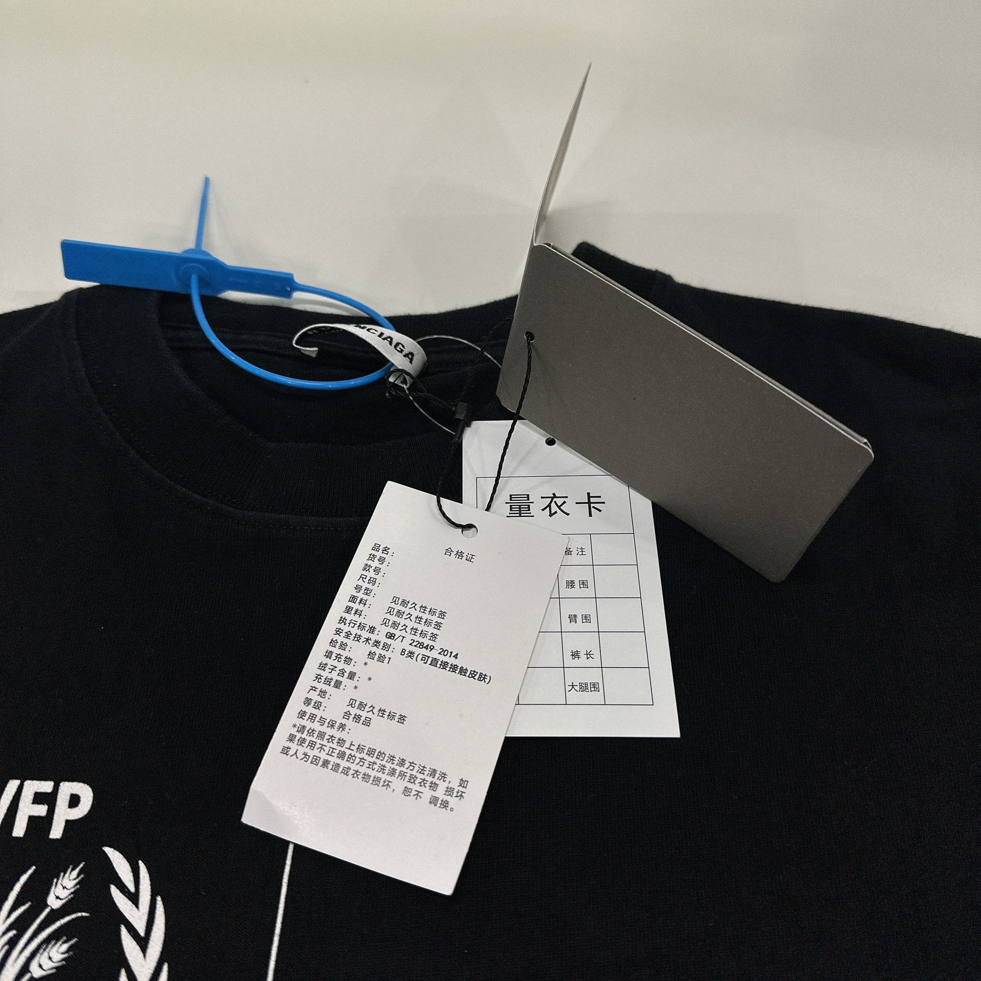 Balenciaga Balenciaga WFP Logo Short Sleeve T-Shirt S Size US S / EU 44-46 / 1 - 6 Thumbnail