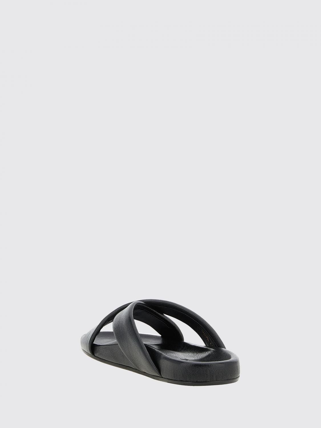 Saint Laurent Paris Saint Laurent Sandals Men Black Size US 12 / EU 45 - 3 Thumbnail