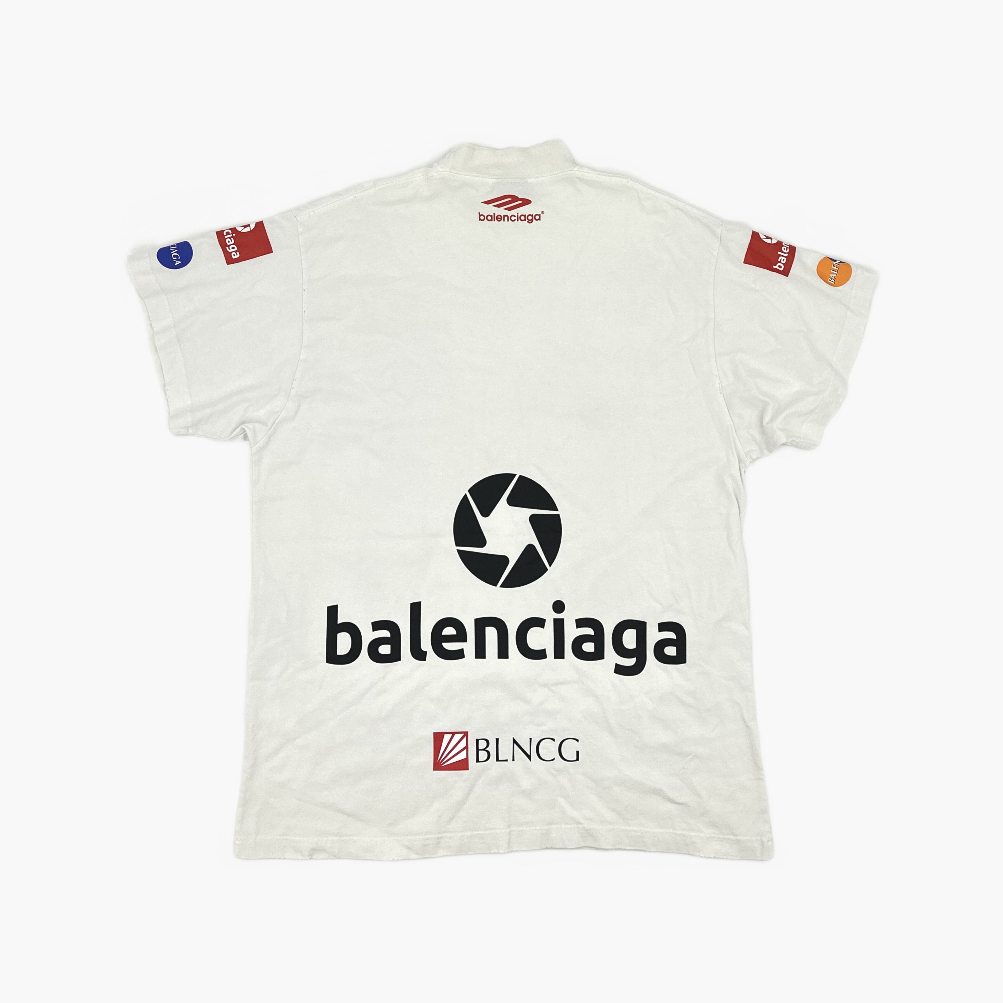Balenciaga Balenciaga Top League Logo Print T-Shirt Size 2 Size US M / EU 48-50 / 2 - 3 Thumbnail