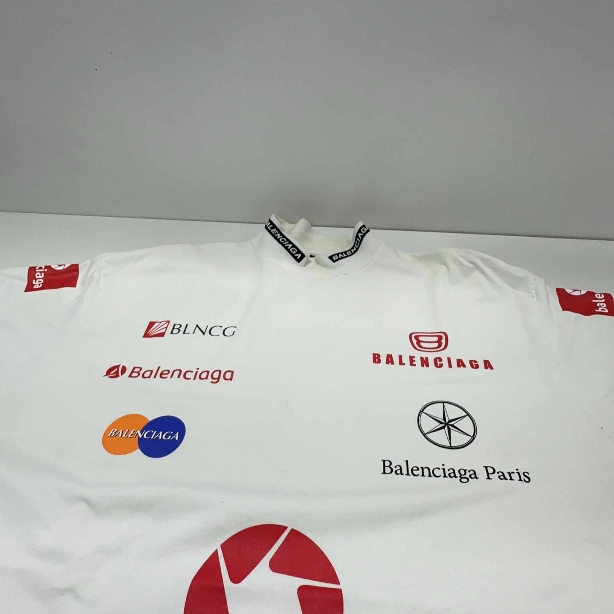 Balenciaga Balenciaga Top League Logo Print T-Shirt Size 2 Size US M / EU 48-50 / 2 - 8 Thumbnail