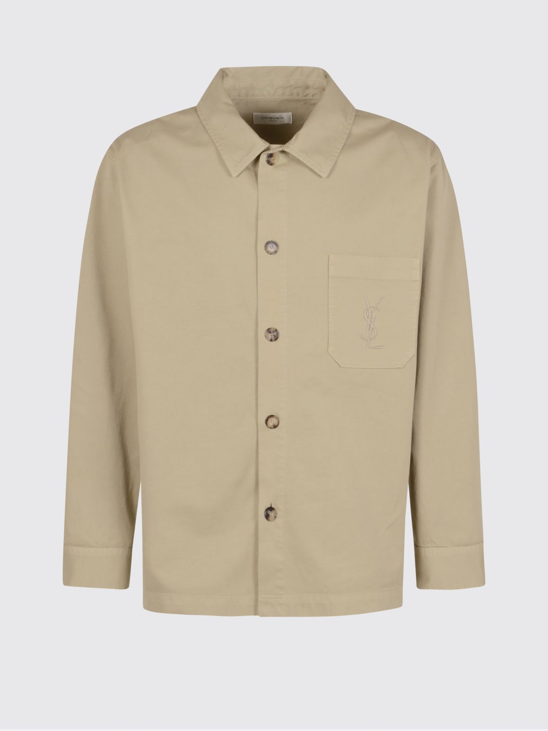 Saint Laurent Paris Saint Laurent Jacket Men Beige Size US L / EU 52-54 / 3 - 2 Thumbnail