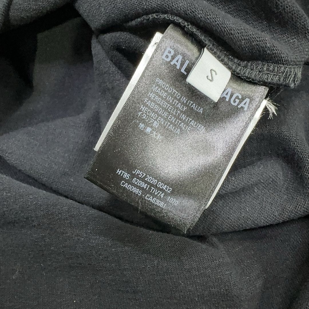 Balenciaga Balenciaga Crew Logo Print T-Shirt S Size US S / EU 44-46 / 1 - 5 Thumbnail