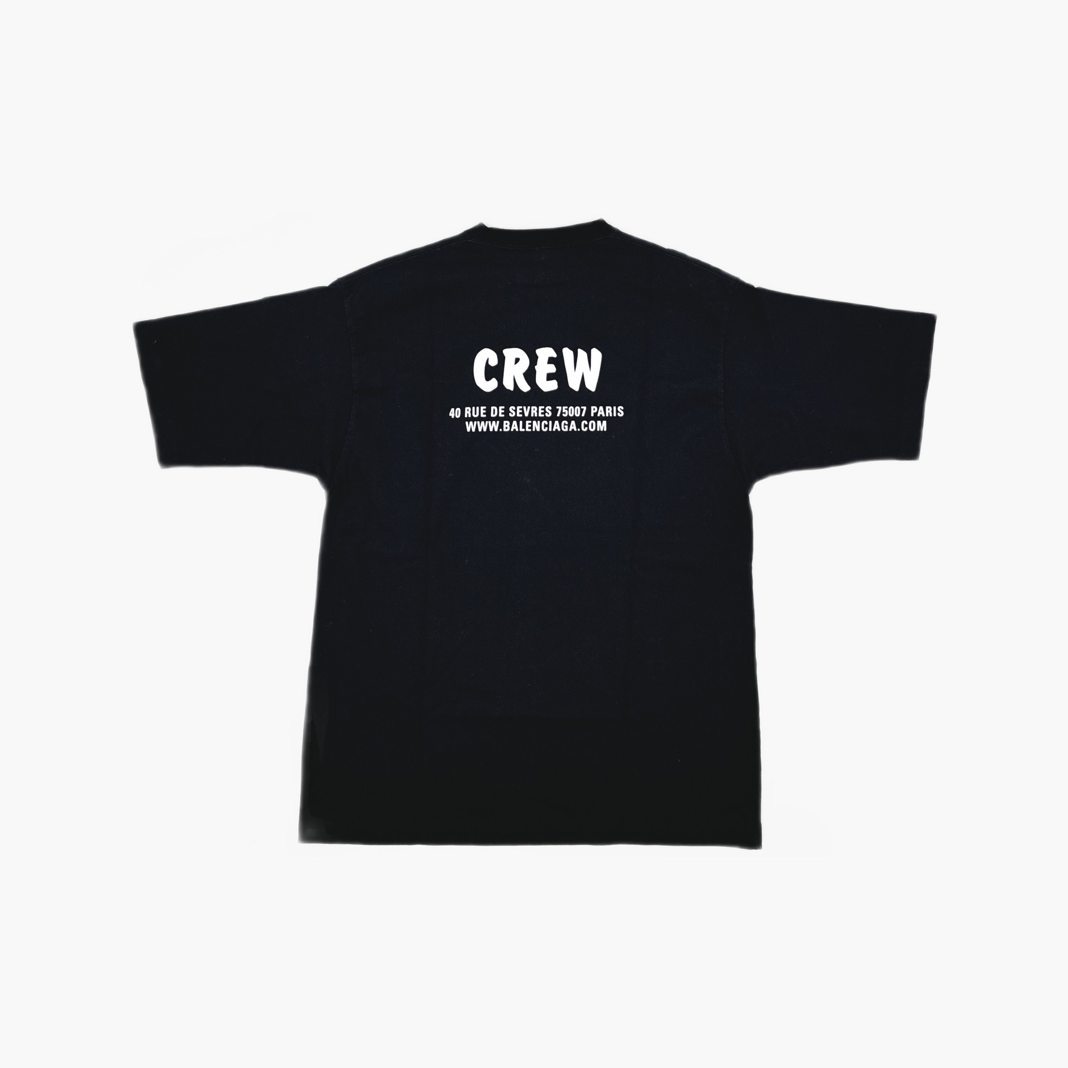 Balenciaga Balenciaga Crew Logo Print T-Shirt S Size US S / EU 44-46 / 1 - 3 Thumbnail